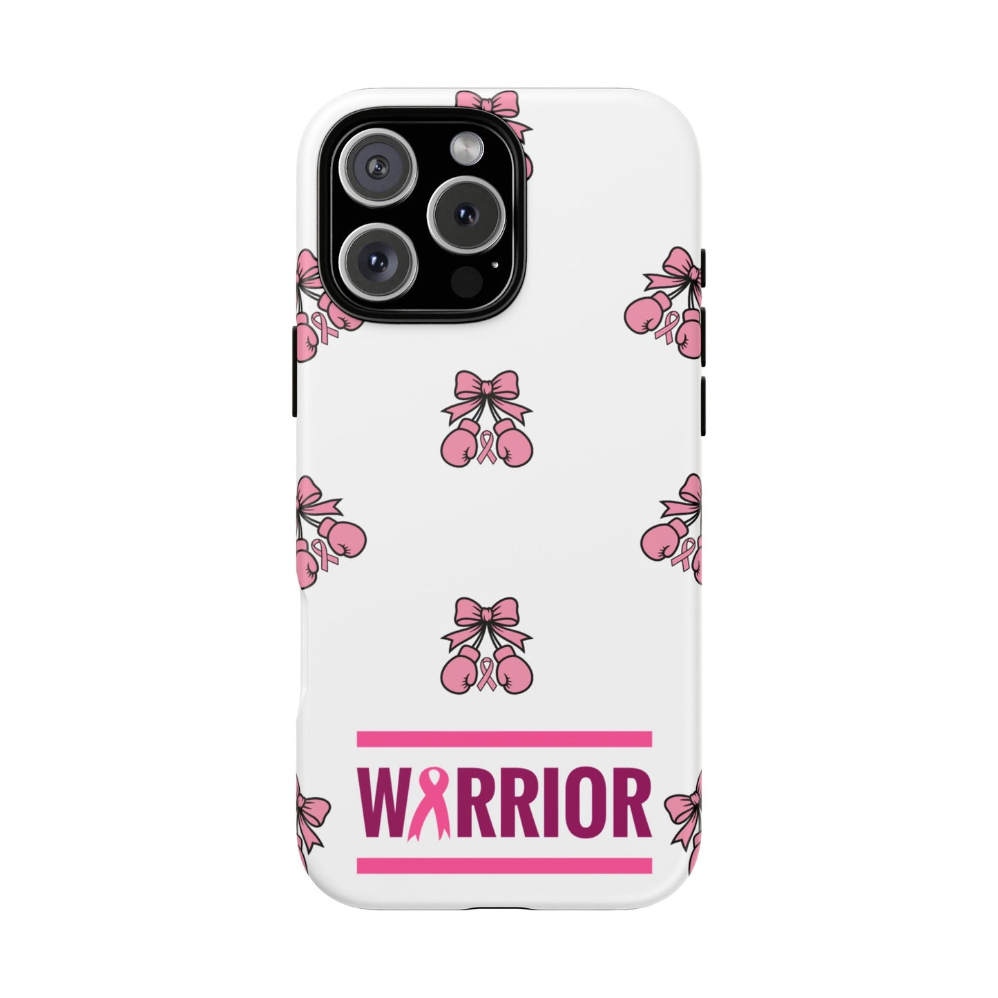 Phone Case - Pink Warrior Cancer Awareness Gift for Breast Cancer Survivor for Iphone