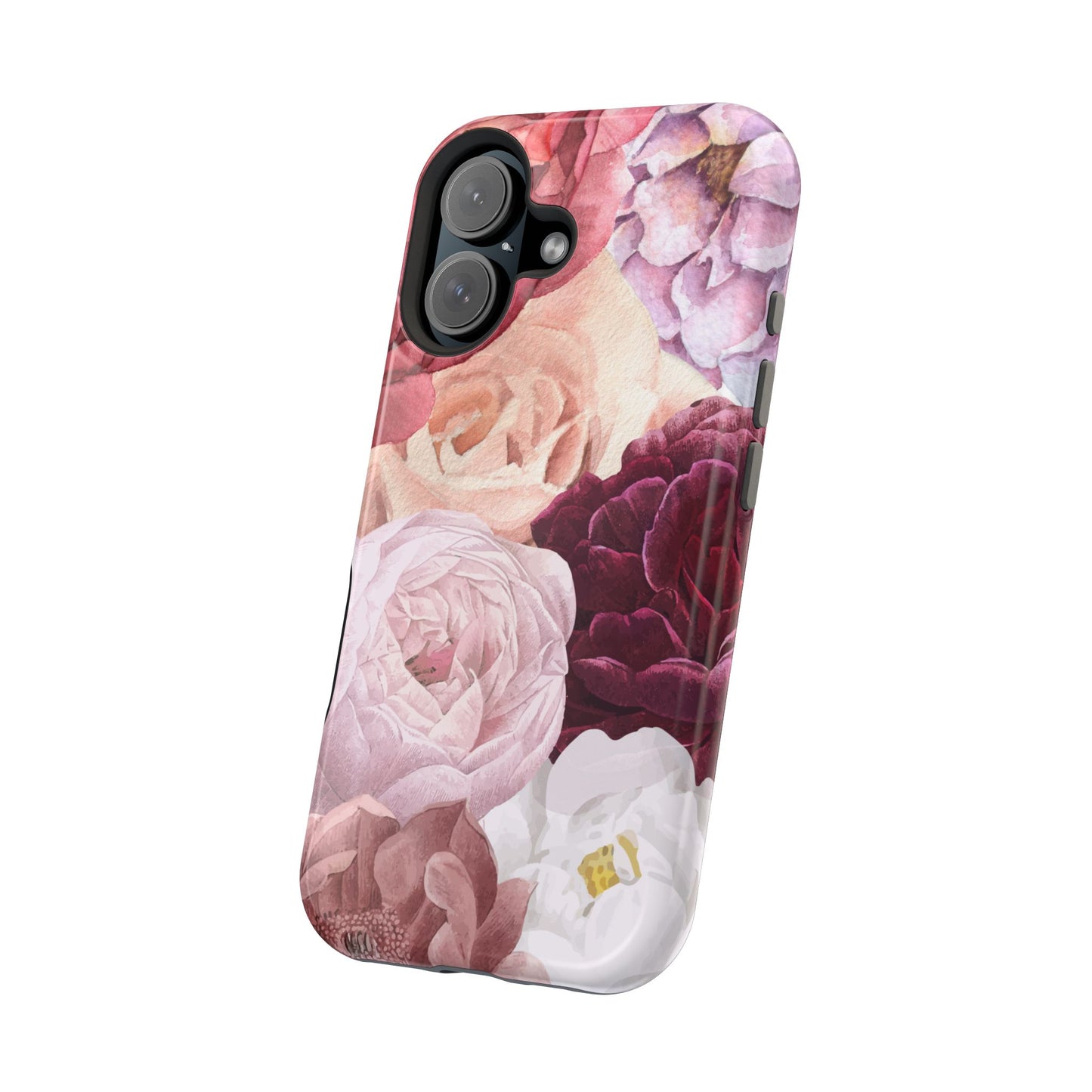 Elegant Protection for Every Occasion Floral Tough Phone Case