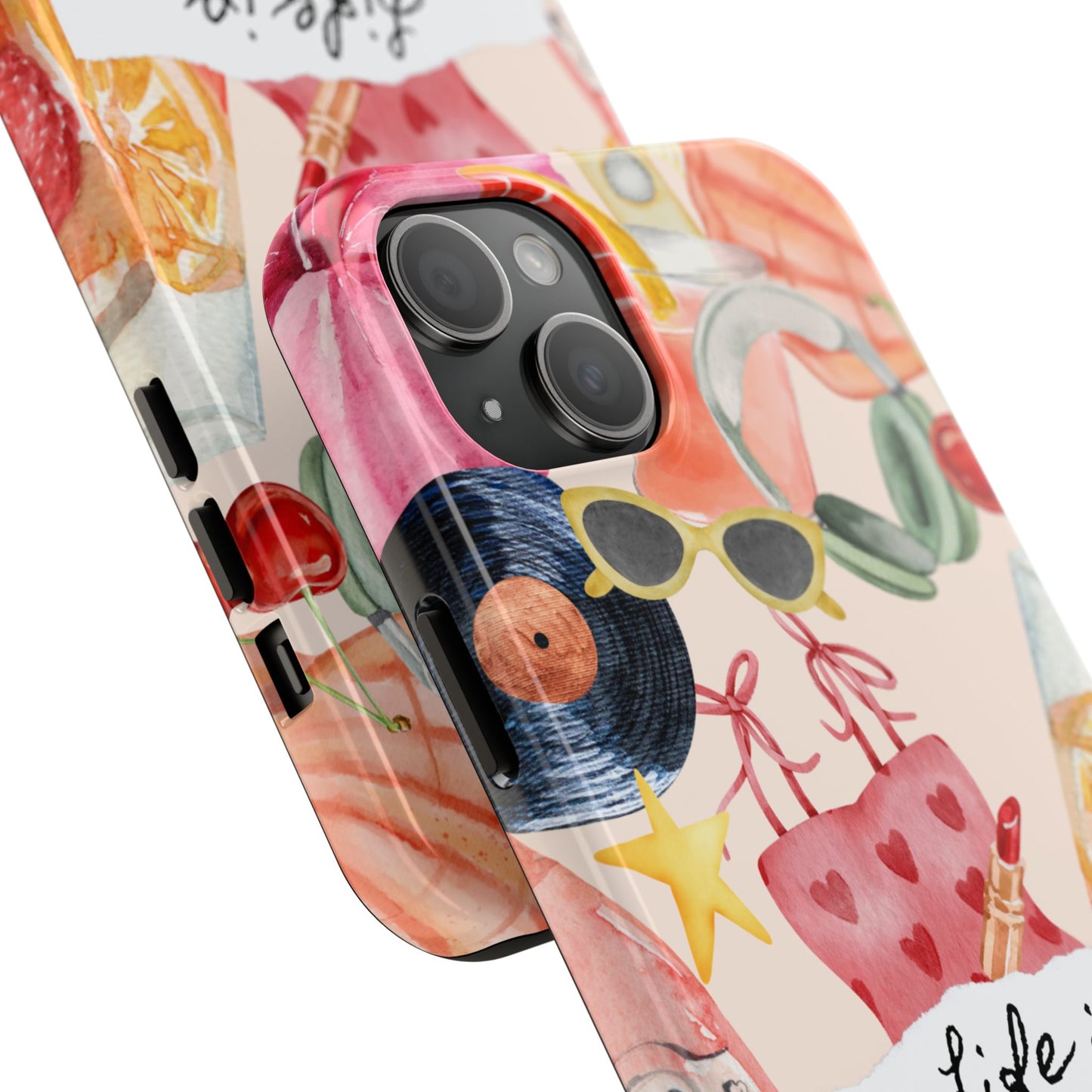 Life is Wonderful, Stylish Phone Cover, Cute Phone Accessory, Gift for Her, Summer Vibe Phone Case