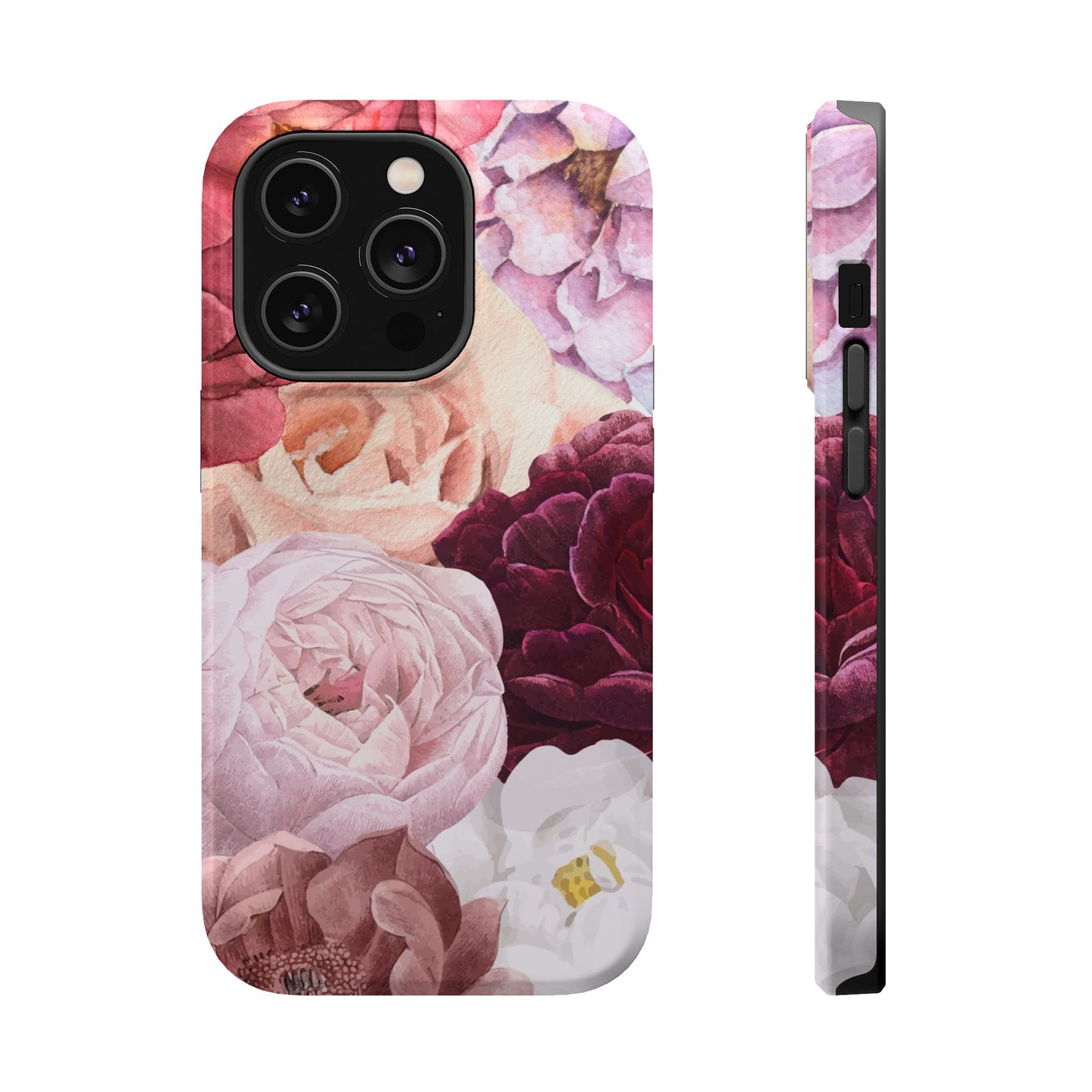 Elegant Protection for Every Occasion Floral Tough Phone Case