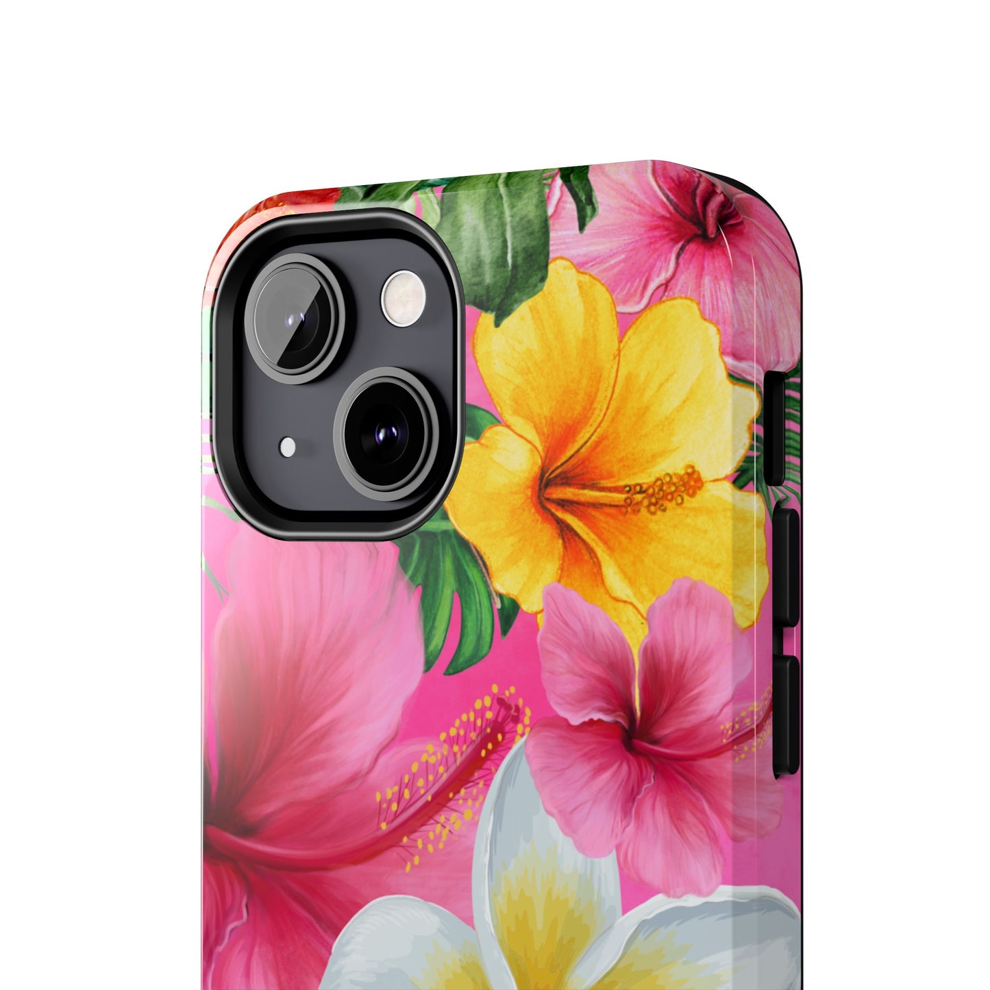 Tropical Floral Phone Case - Tough, Durable, Chic Protection, Summer Vibes, Gift for Her