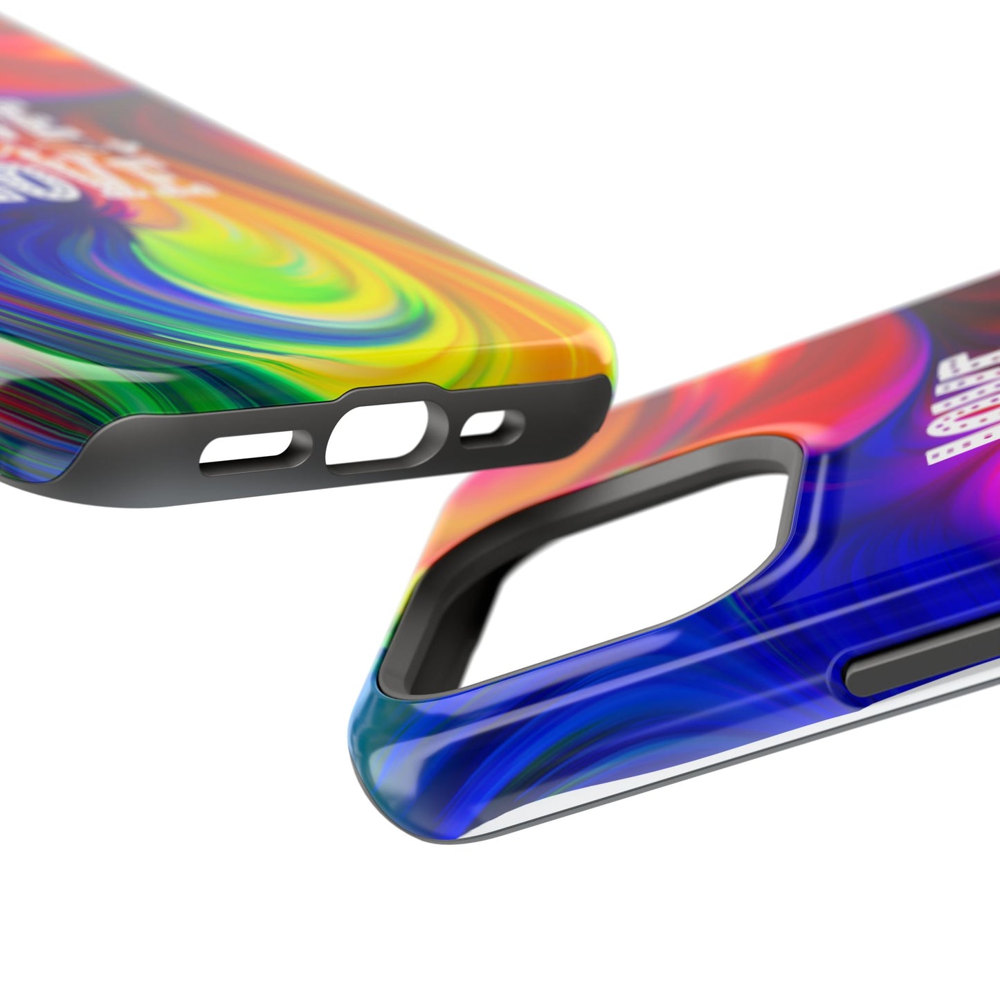 LOVE IS LOVE Colorful Love, Pride Tough Phone Case
