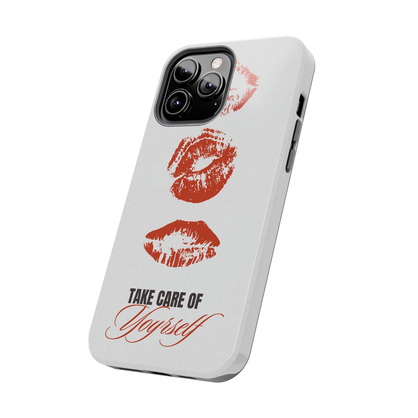 Kiss Print, Chic. Tough Phone Case