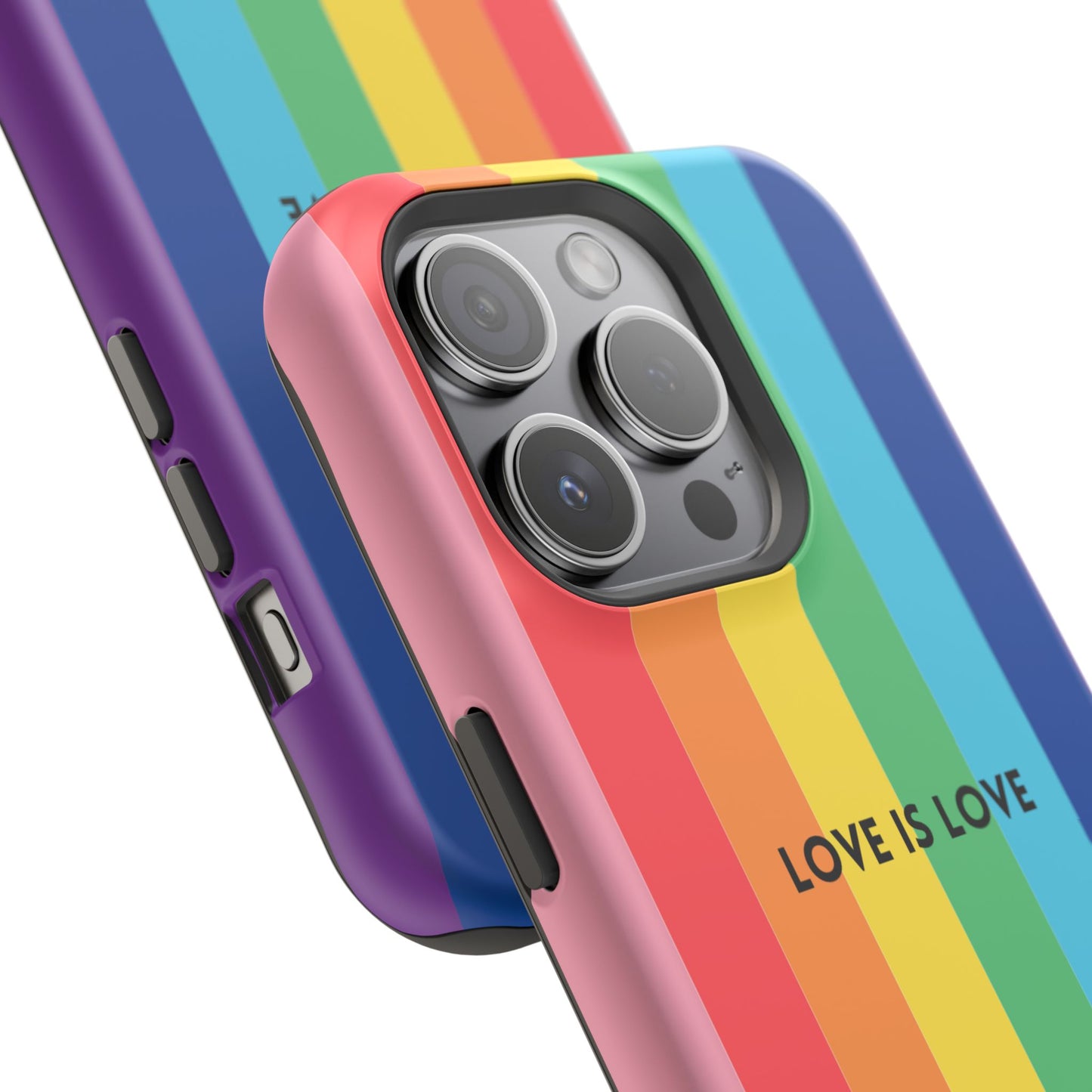 lOVE IS LOVE- Rainbow, LGBTQ+ Pride MAGNETIC Phone Case