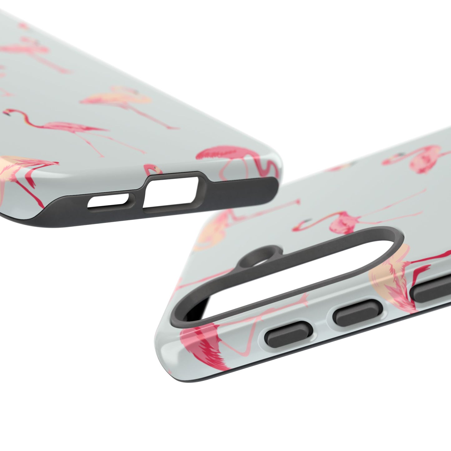 Stylish Flamingo, Summer Vibes Tough Phone Case for Samsung