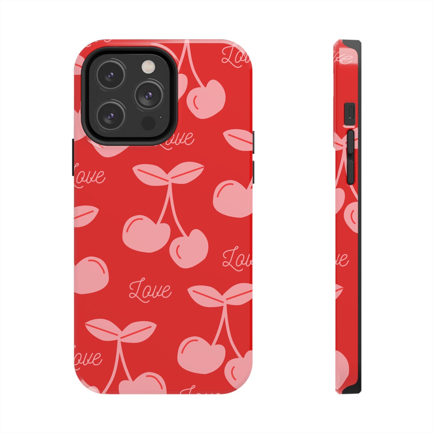 Cute Cherry Love Tough Phone Cases
