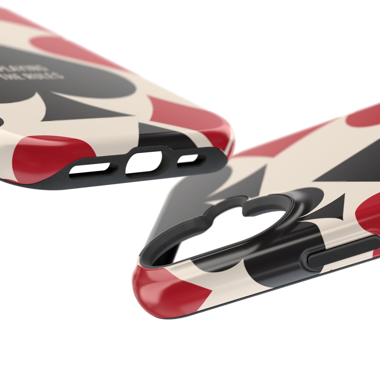 Bold Playing Card Tough Phone Case - Not Playing by the Rules for Iphone