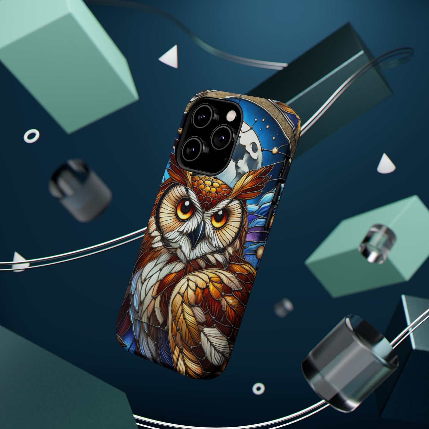 Artistic Owl MAGNETIC Tough Case - Stylish Protection for iPhone Lovers