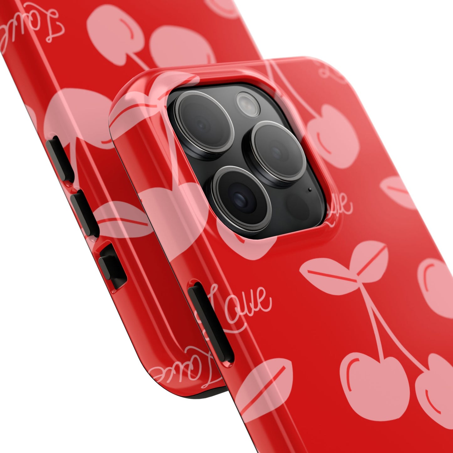 Cute Cherry Love Tough Phone Cases