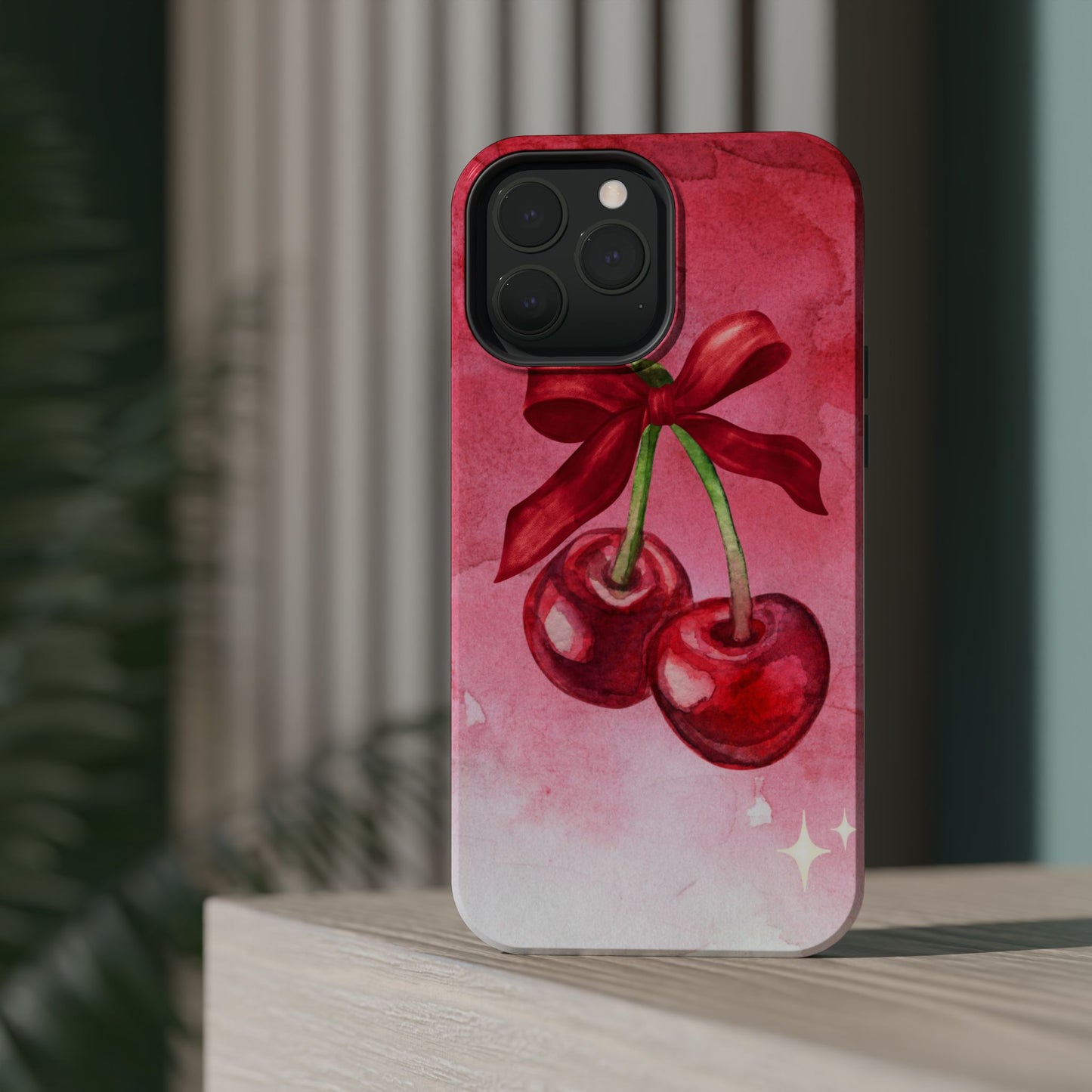 Chic Cherry Magnetic Tough Cases for iPhone