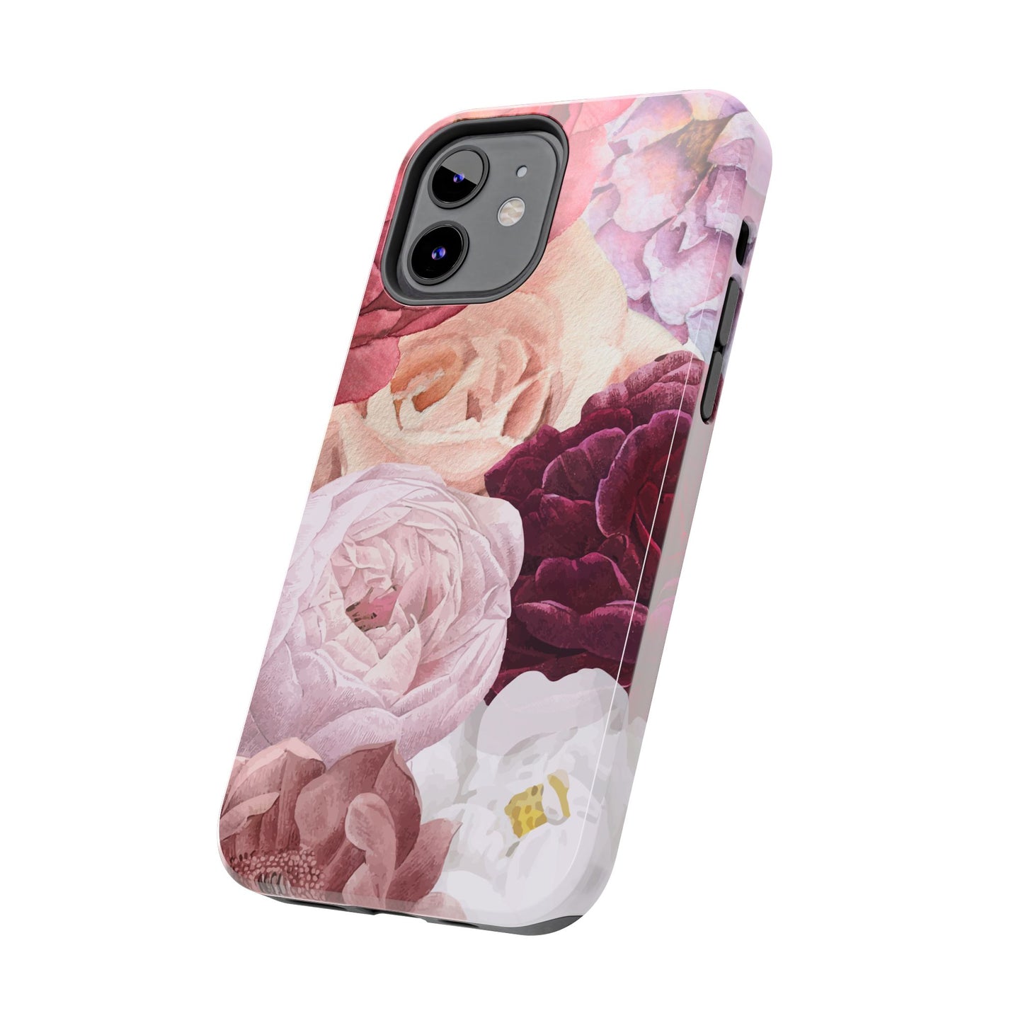 Elegant Protection for Every Occasion Floral Tough Phone Case