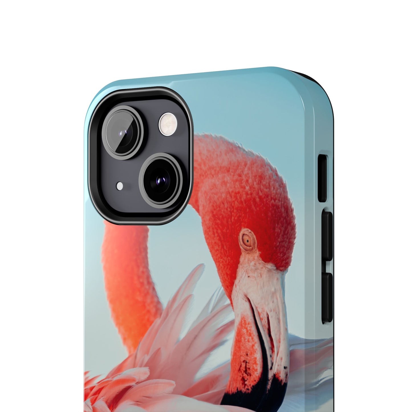Vibrant Flamingo, Tropical Phone Case