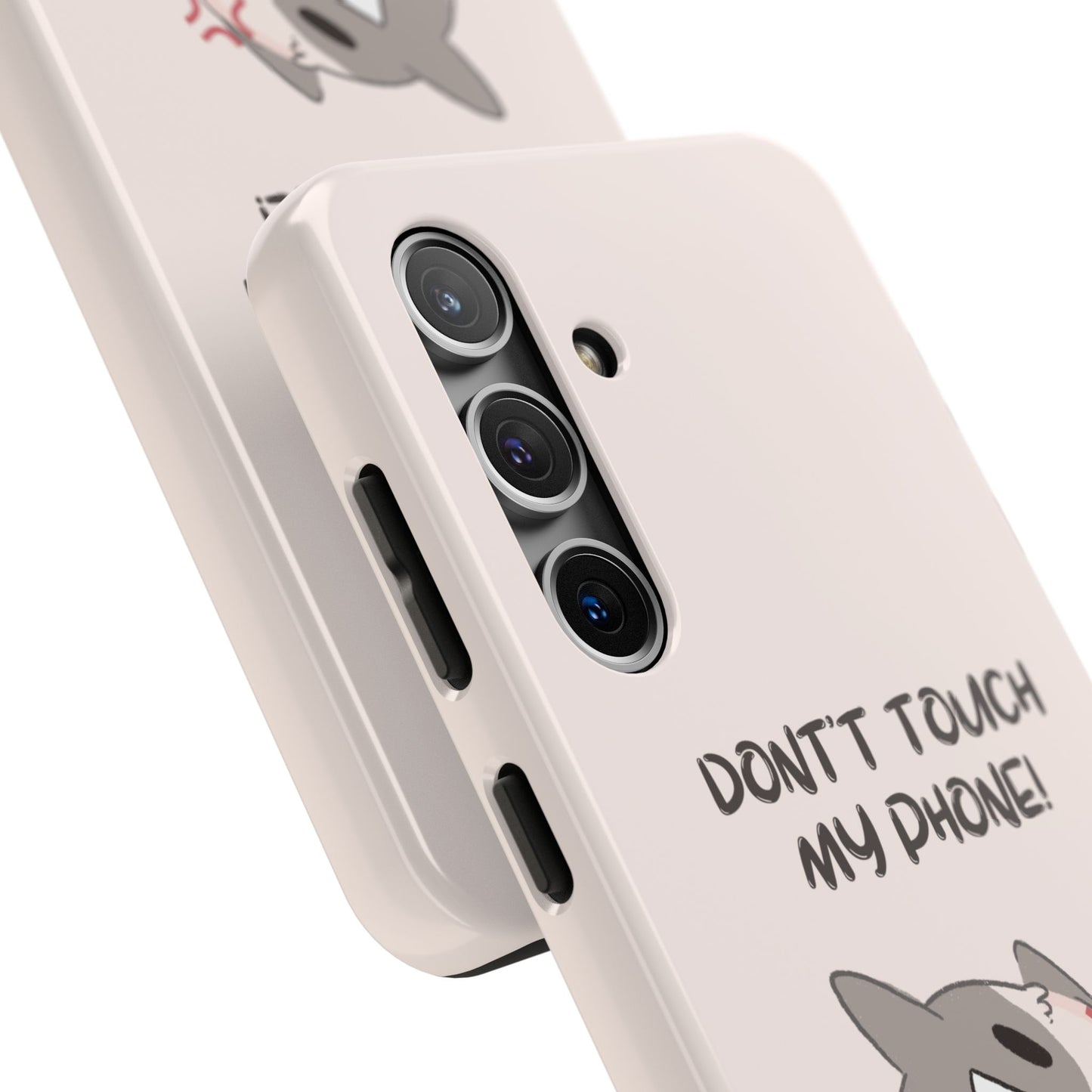 Funny Cat - Don't Touch My Phone! Tough Phone Case