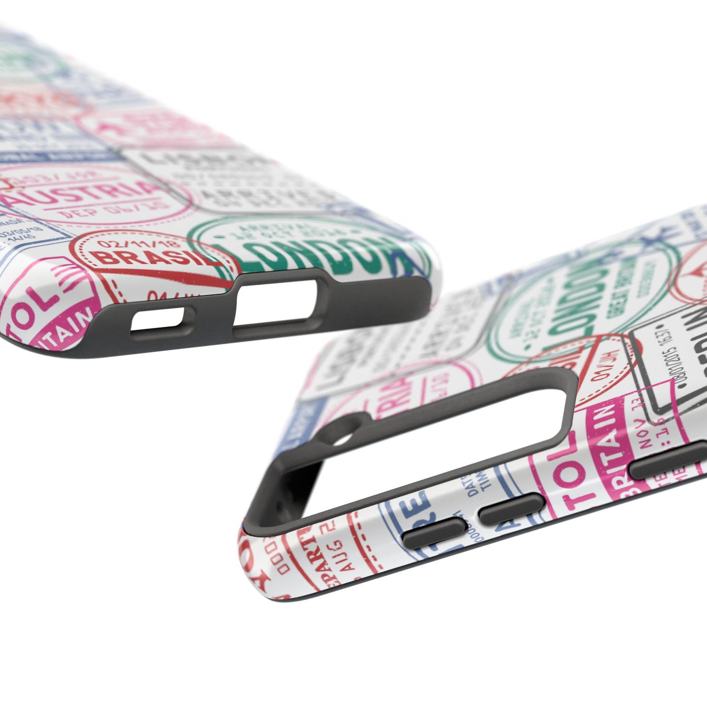 Travel-Inspired, Passport, Travelers, Adventure Stamp, Unique Phone Case