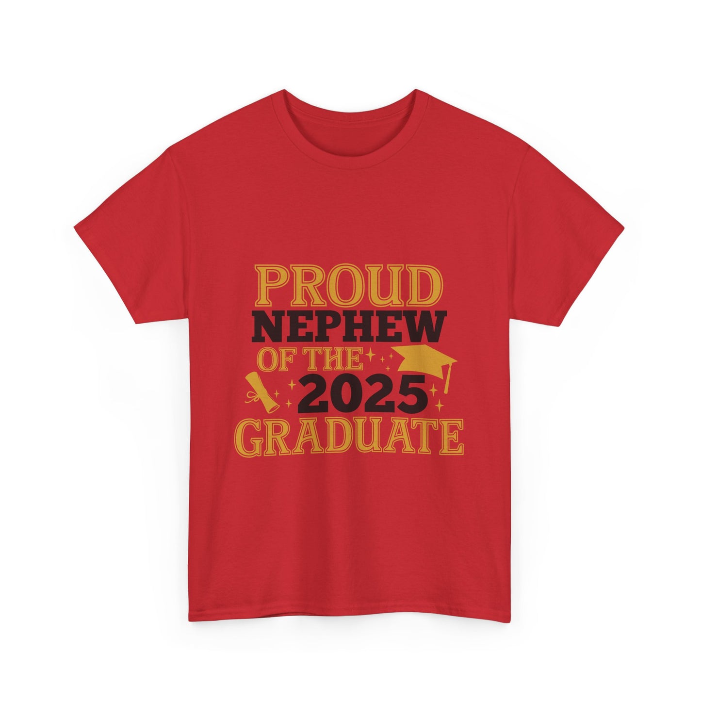 Proud Nephew of the 2025 Graduate Unisex Cotton Tee
