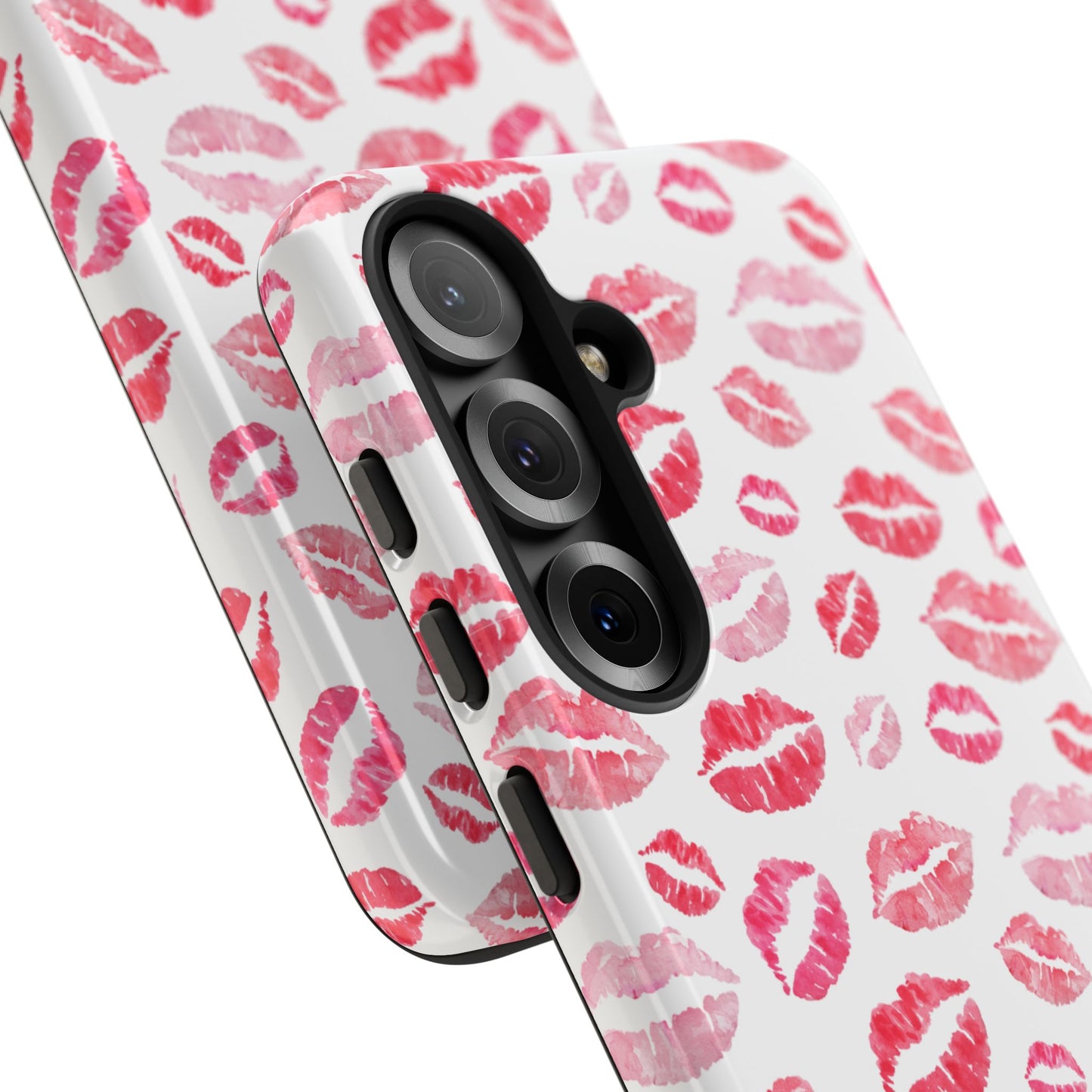 Kiss Pattern Tough Phone Cases, Cute, Unique for Samsung