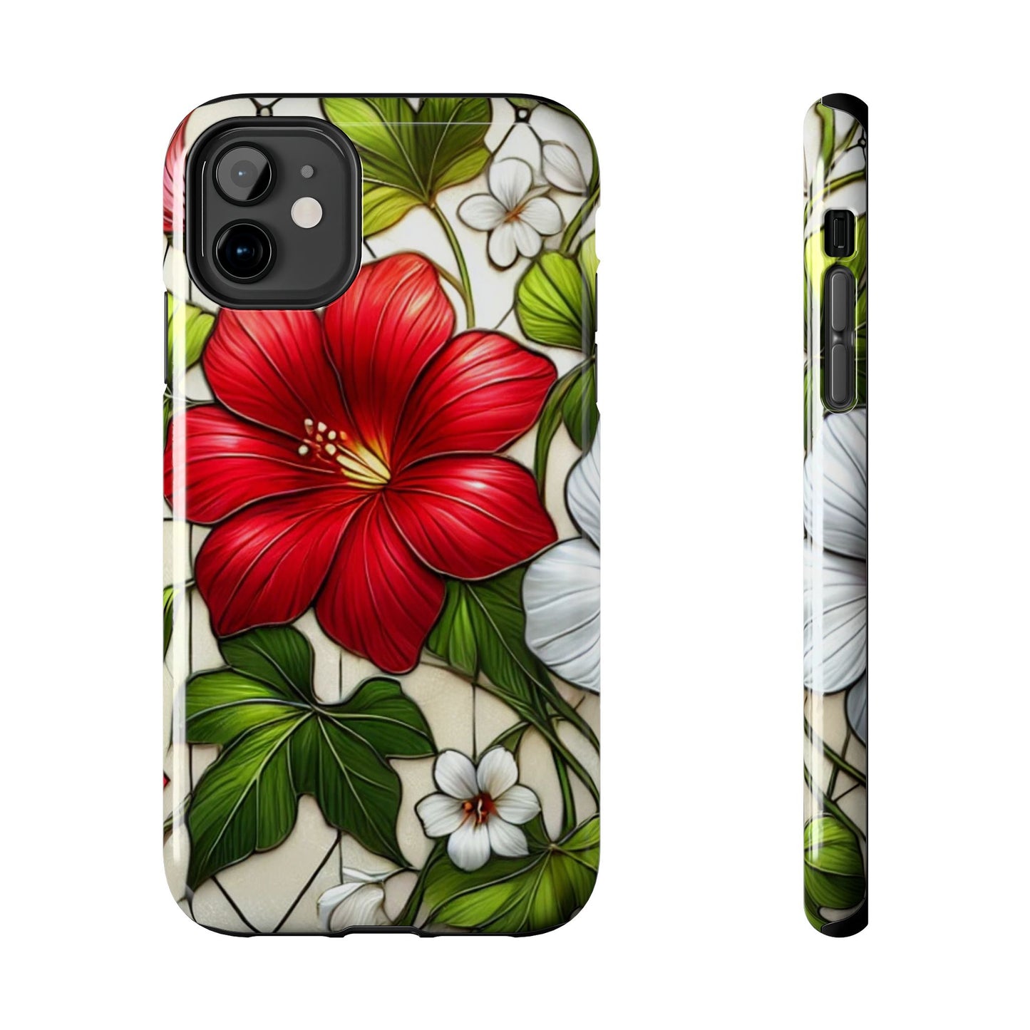 Tough Phone Case with Vibrant Floral Design - Perfect Gift for Nature Lovers