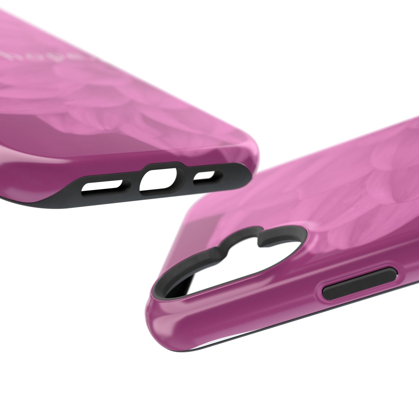 Hopeful, Inspirational Pink Flower Design Phone Case