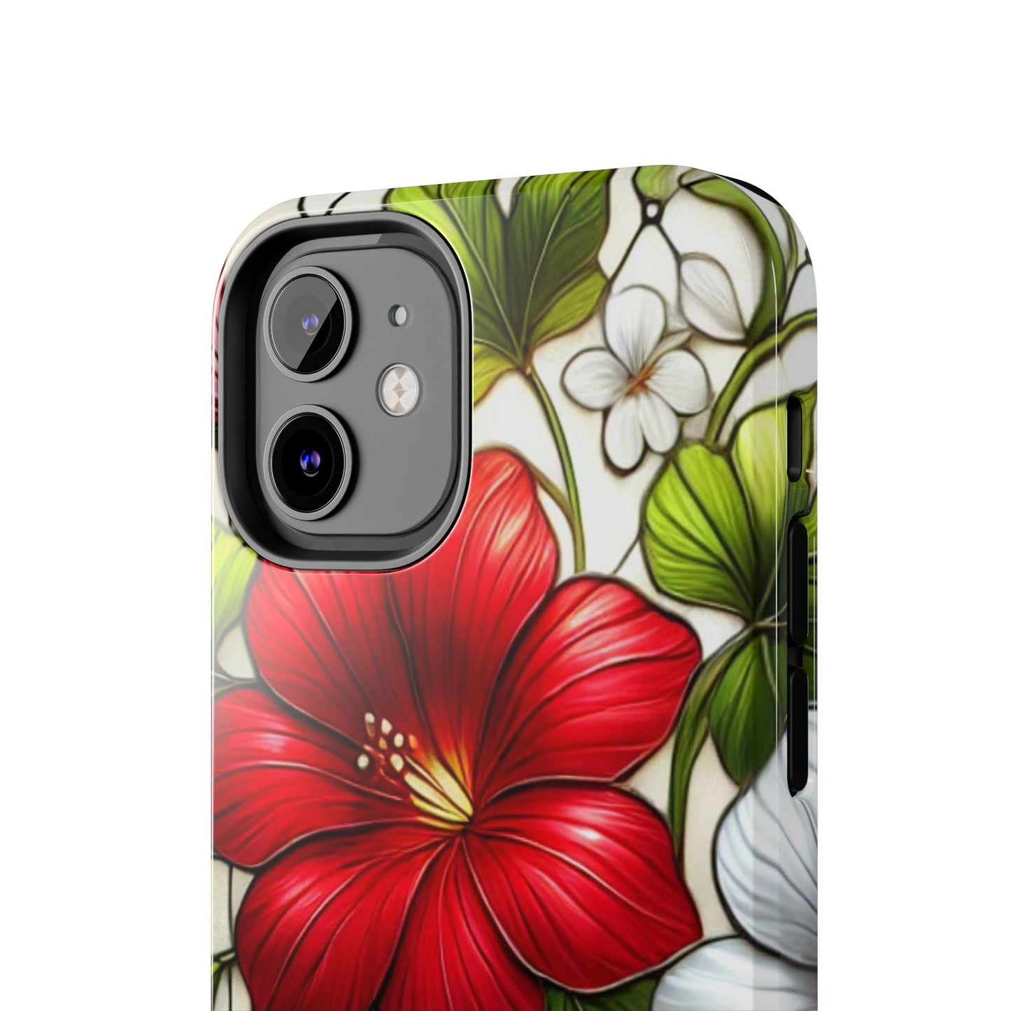 Tough Phone Case with Vibrant Floral Design - Perfect Gift for Nature Lovers
