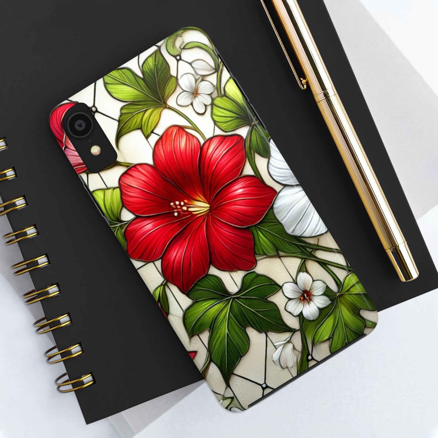 Tough Phone Case with Vibrant Floral Design - Perfect Gift for Nature Lovers