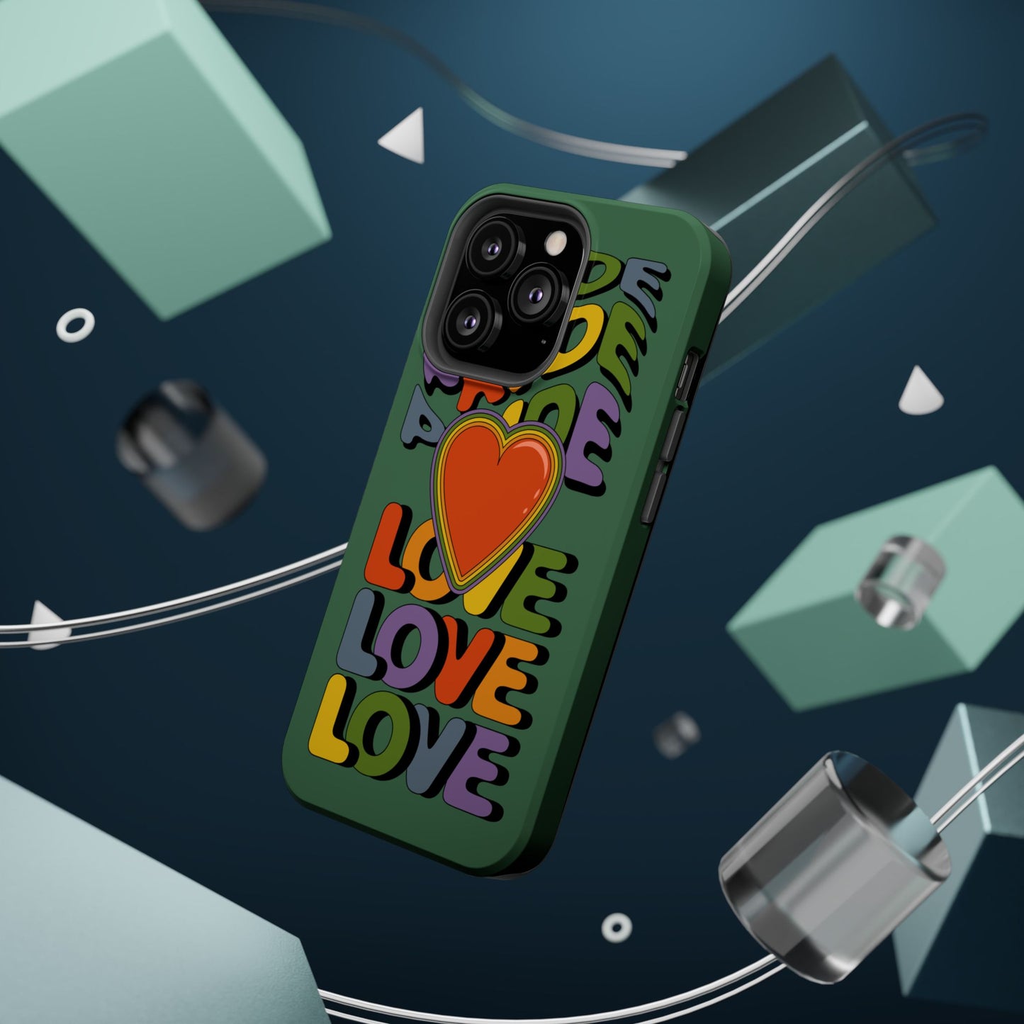 Pride Love - LGBTQ+ Support Tough Phone Case
