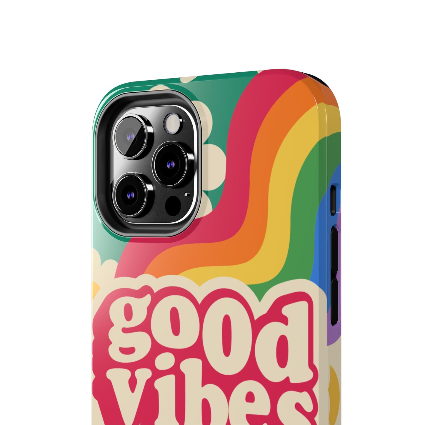 Good Vibes Tough Phone Cases, Colorful, Cheerful Phone Protection, Gifts for Friends
