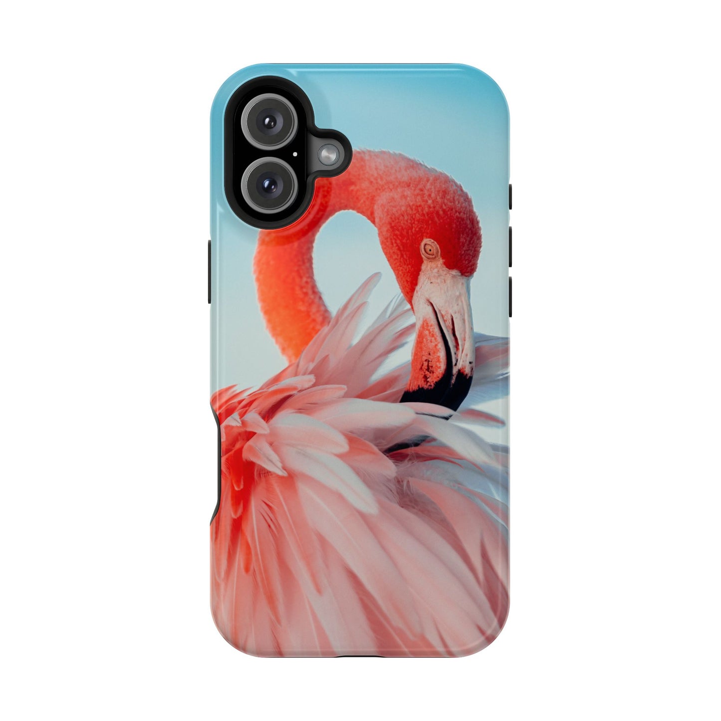 Vibrant Flamingo, Tropical MAGNETIC Phone Case