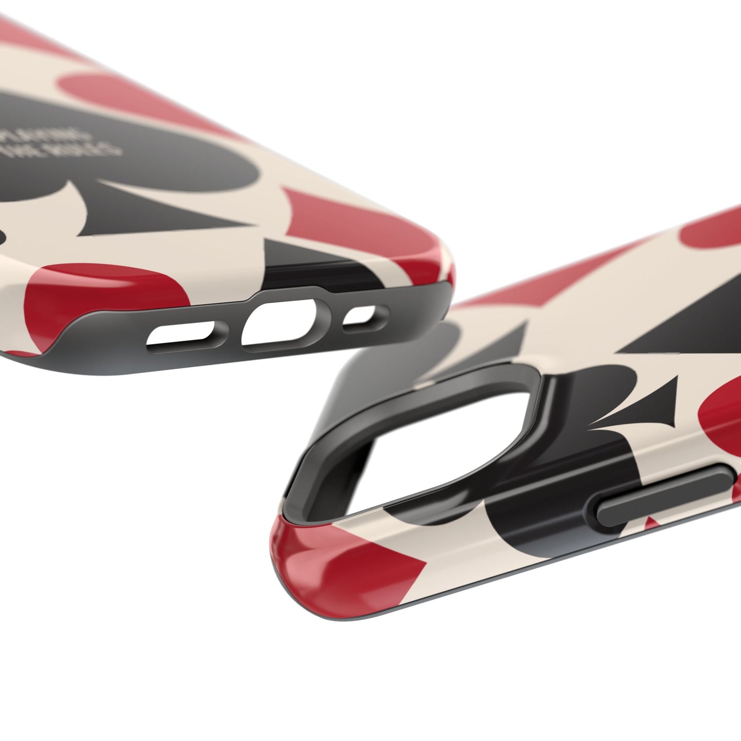 Bold Playing Card Tough Phone Case - Not Playing by the Rules for Iphone