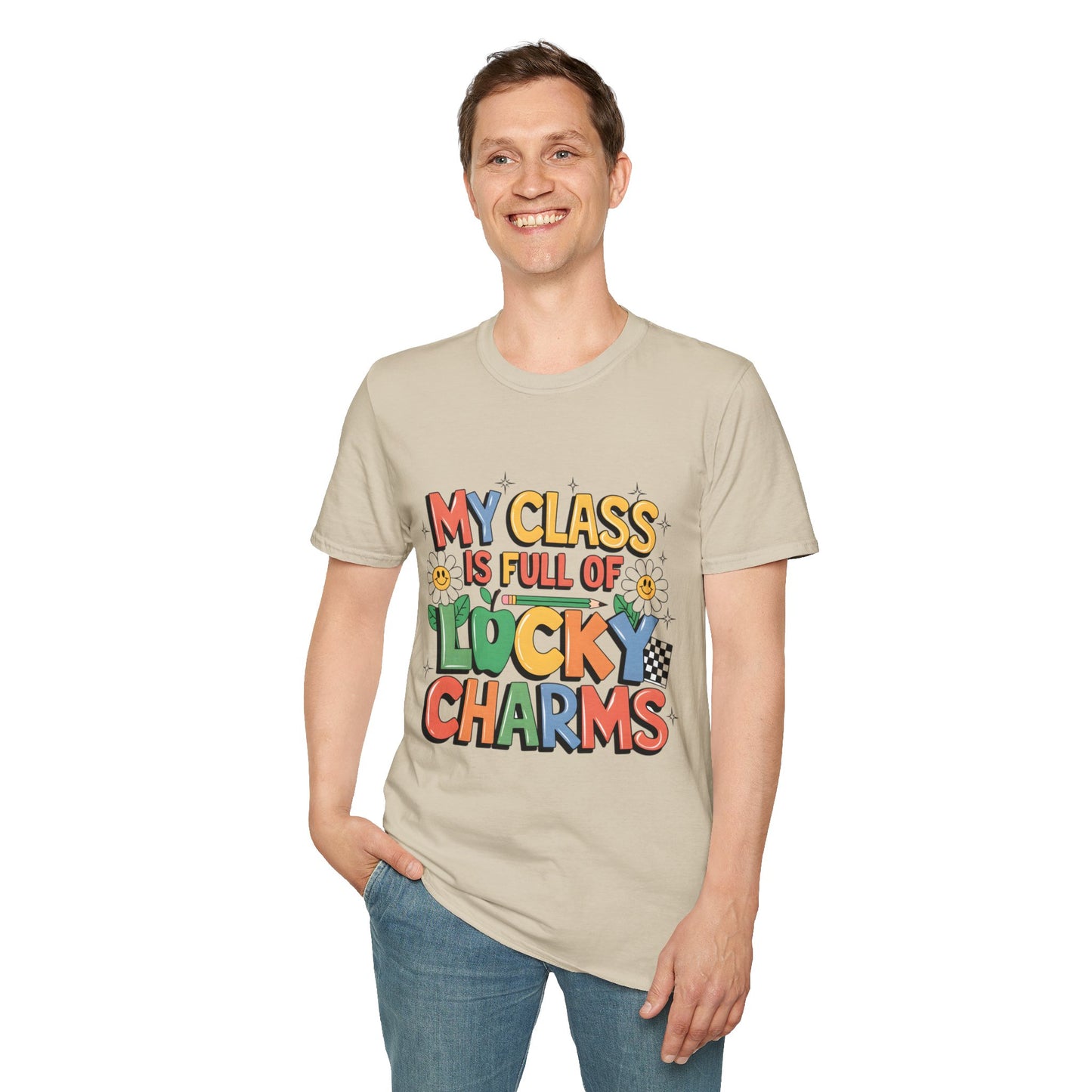 My Class is Full of Lucky Charms -St. Patrick's Day Teacher Unisex Tshirt
