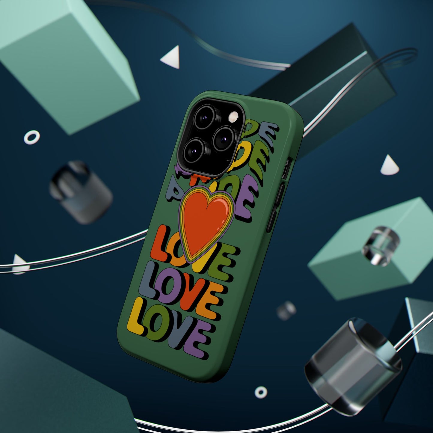 Pride Love - LGBTQ+ Support Tough Phone Case