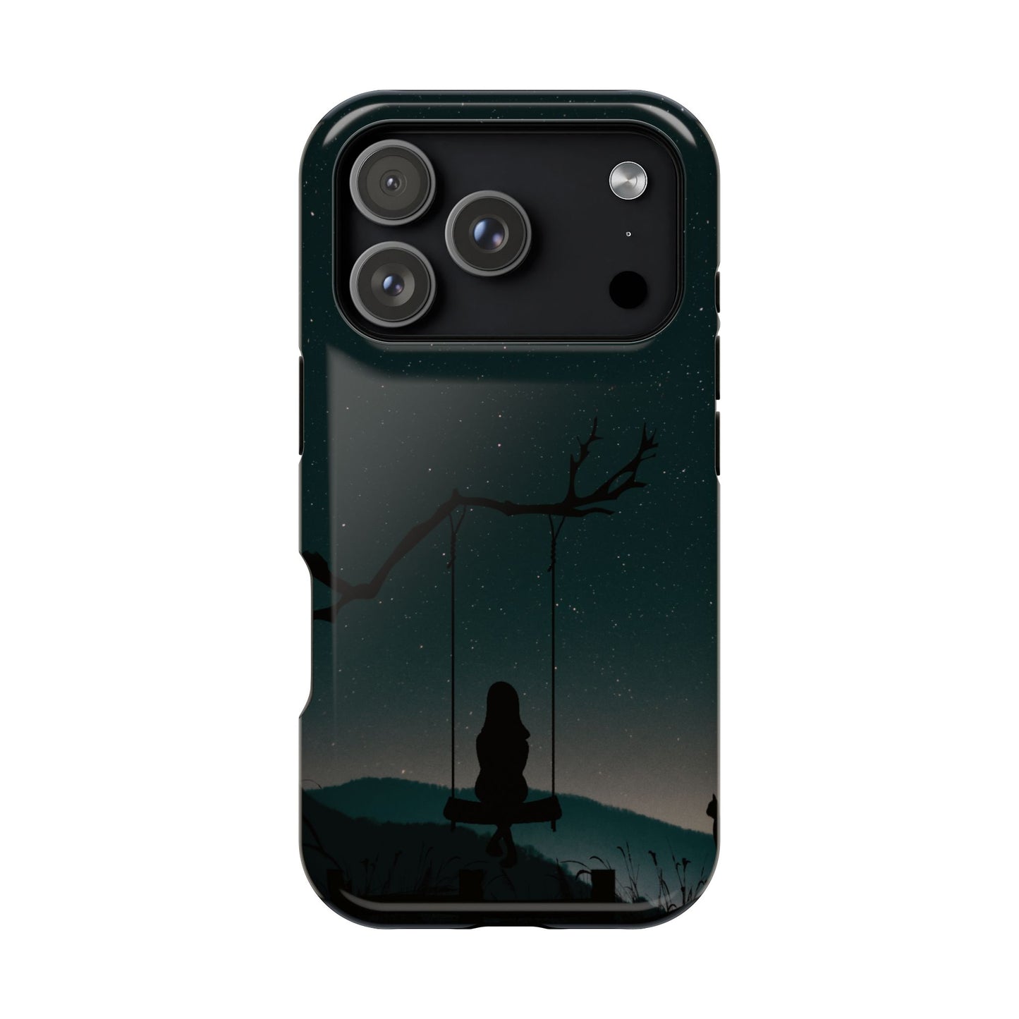 Dreamy Night Sky Tough Magnetic Phone Cases Unique Celestial Design for Iphone