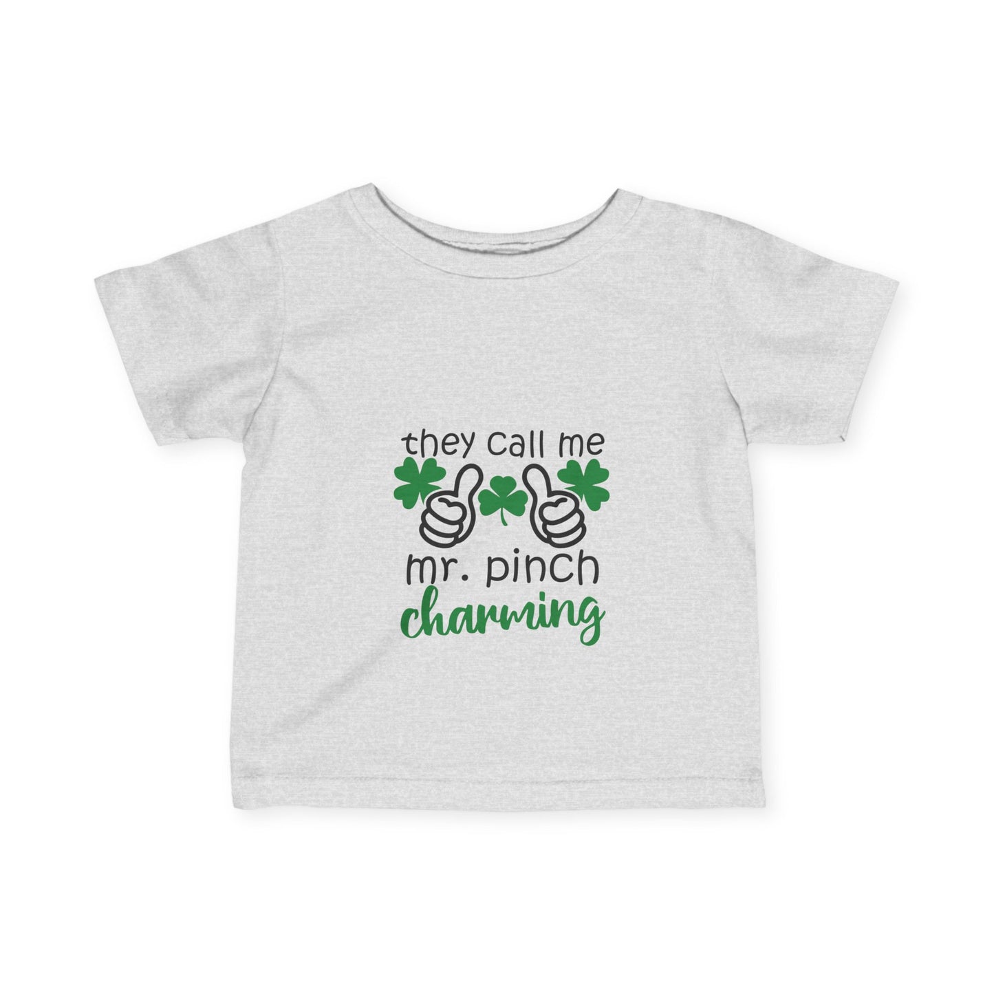 Infant St. Patrick's Day Tee - 'They Call Me Mr. Pinch Charming'