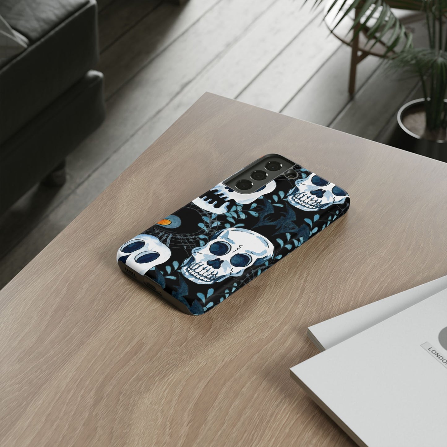 Skull Tough Cases - Halloween Samsung Phone Case - FREE Shipping