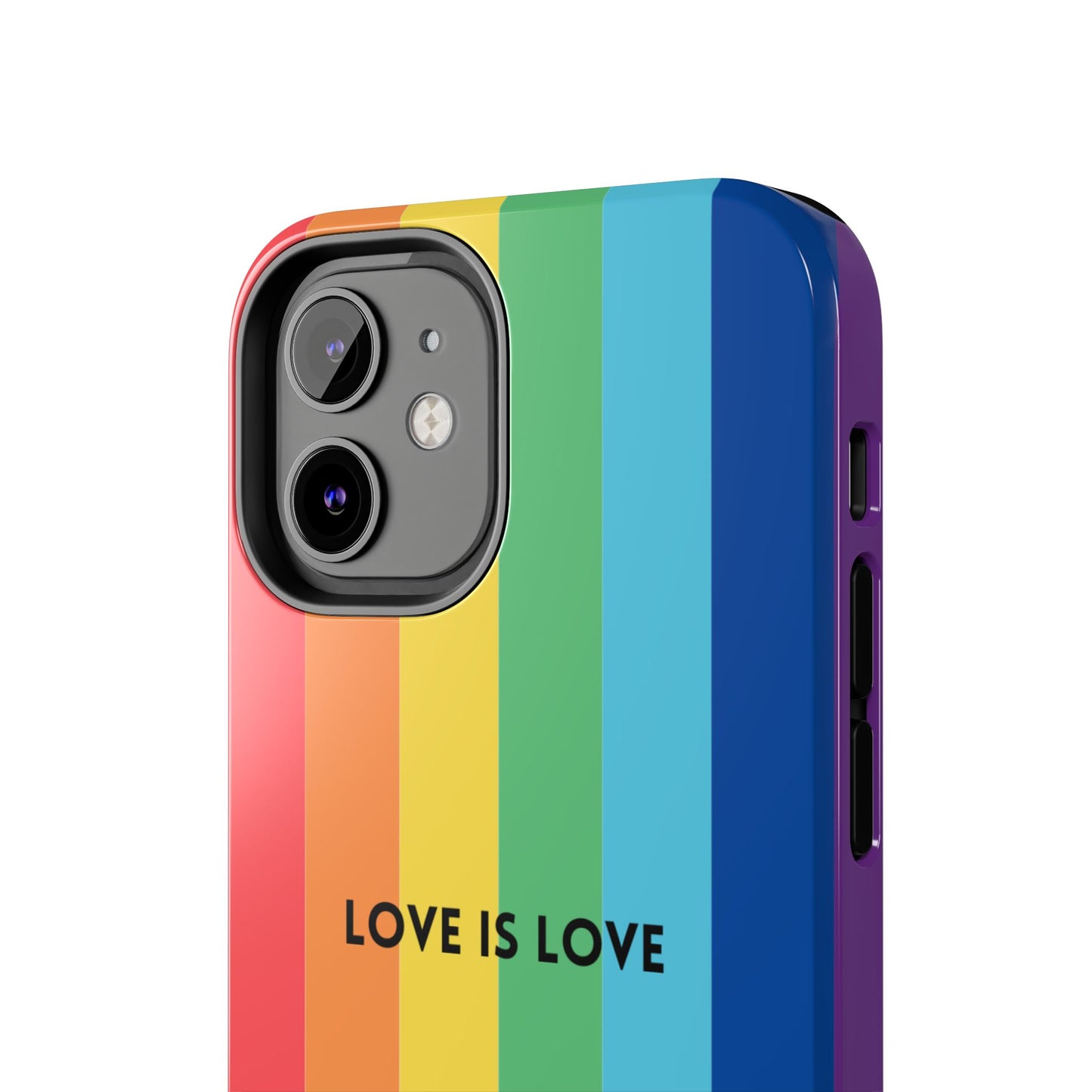 LOVE IS LOVE Colorful Love, Pride Tough Phone Case