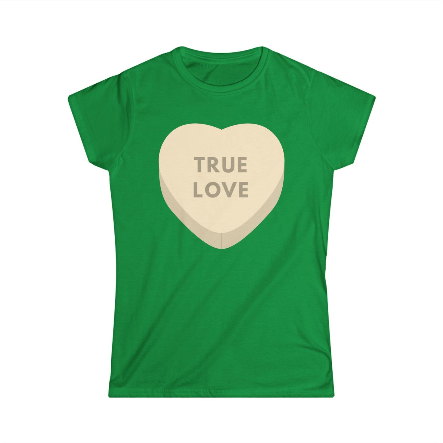 Copy of Valentine's Day Women's Softstyle Tee - 'True Love' Heart T-Shirt