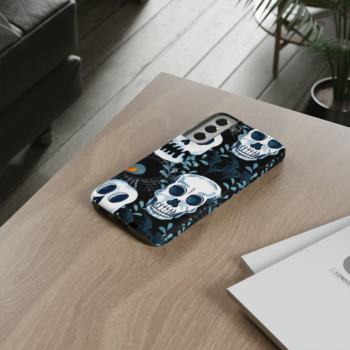 Skull Tough Cases - Halloween Samsung Phone Case - FREE Shipping