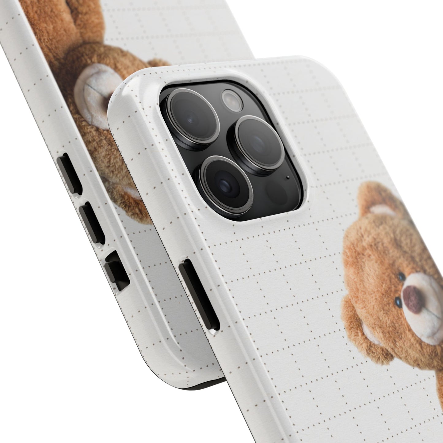 Good Day Teddy Bear Phone Cases, Cute, Gift for Friends, Teddy Bear Lover's Case