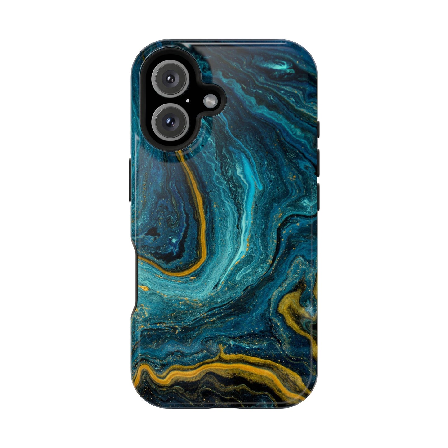 Marble Print MAGNETIC, Unique Tough Phone Case