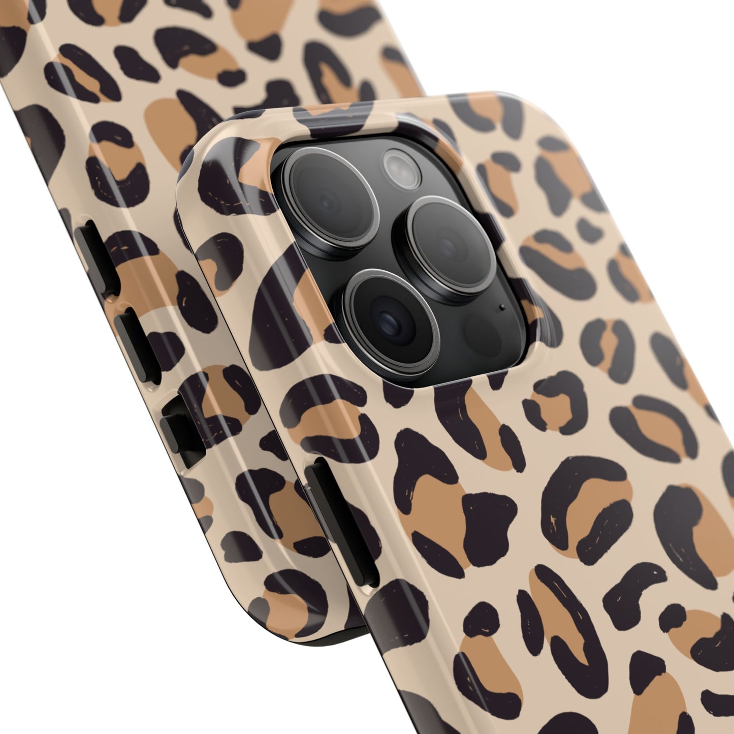 Stylish Leopard Print Tough Phone Cases