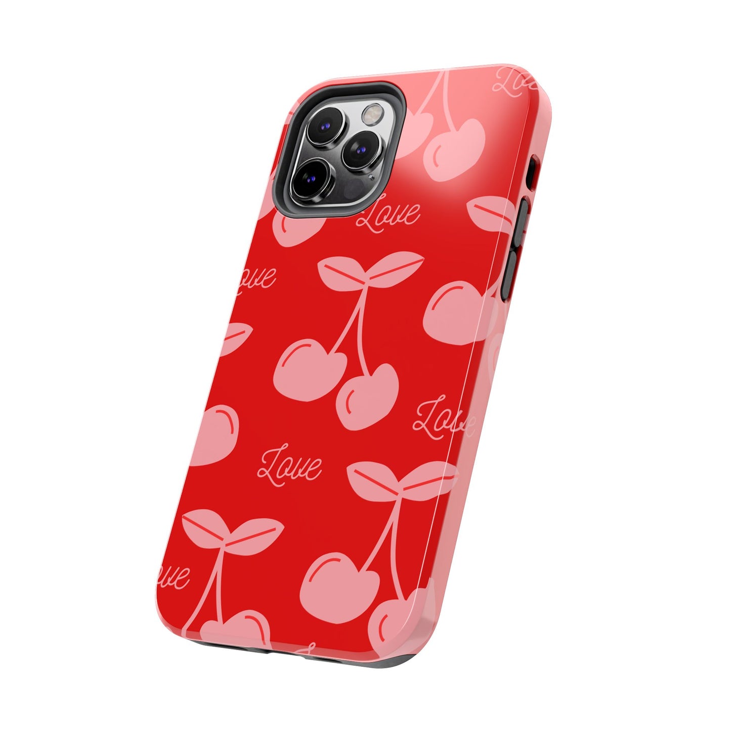 Cute Cherry Love Tough Phone Cases