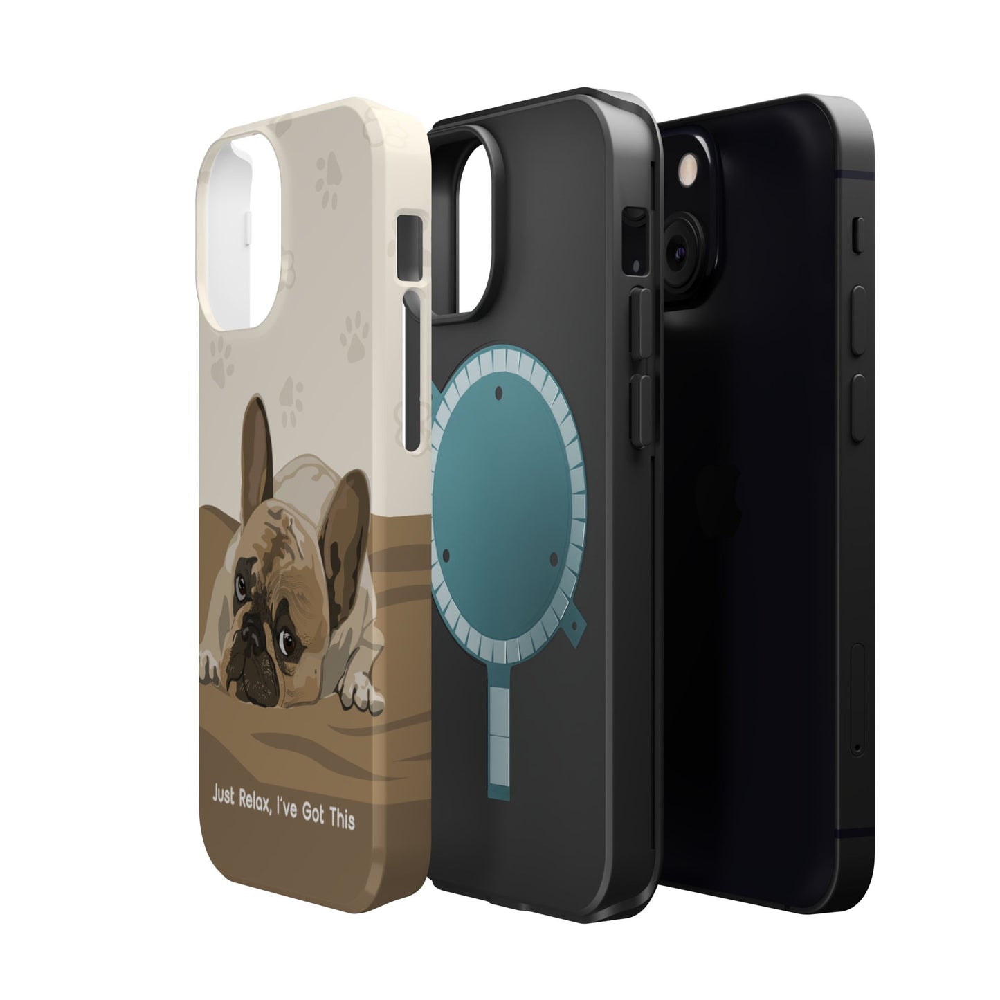 Cute Dog Tough MAGNETIC Phone Case - Just Relax, I’ve Got This