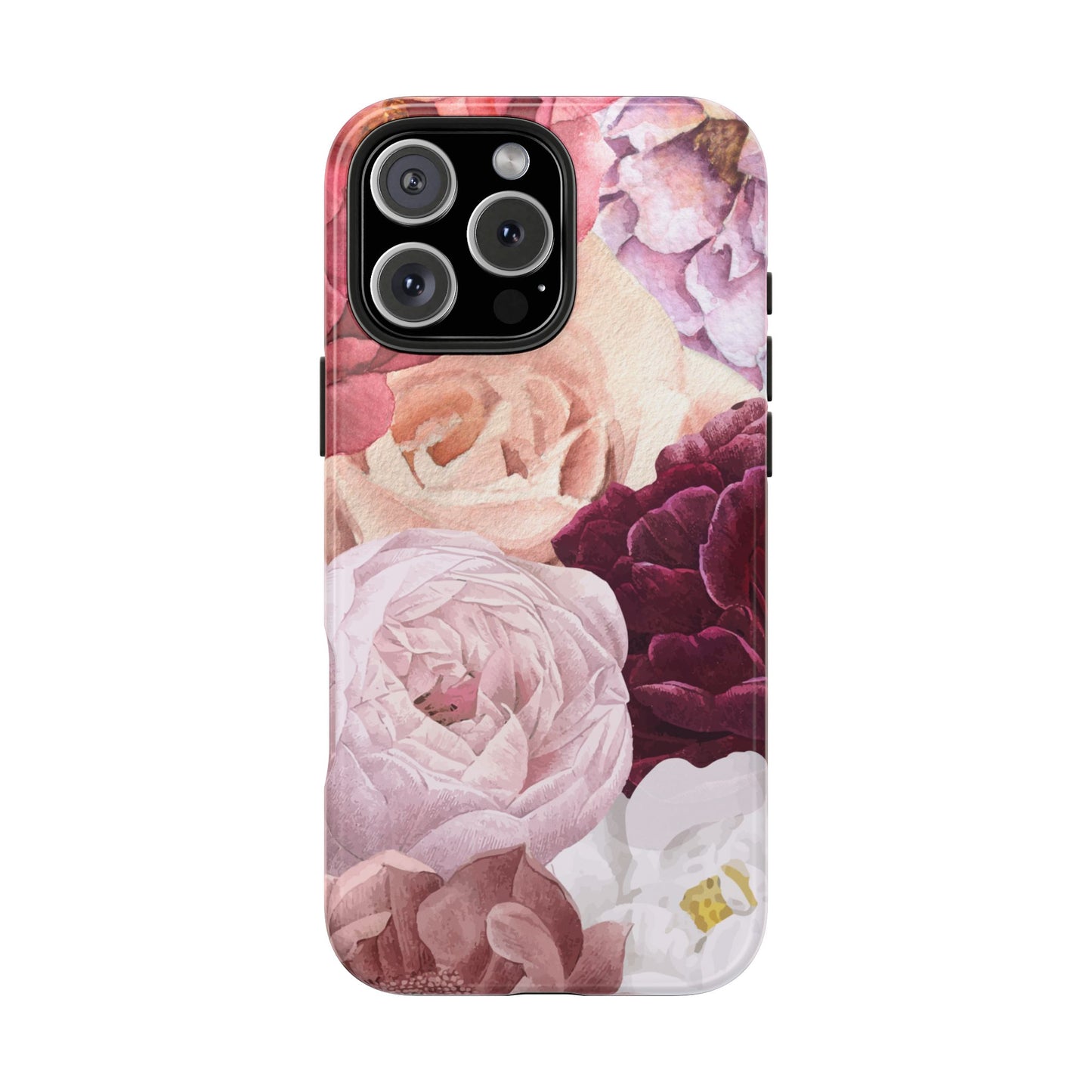 Elegant Protection for Every Occasion Floral Tough Phone Case