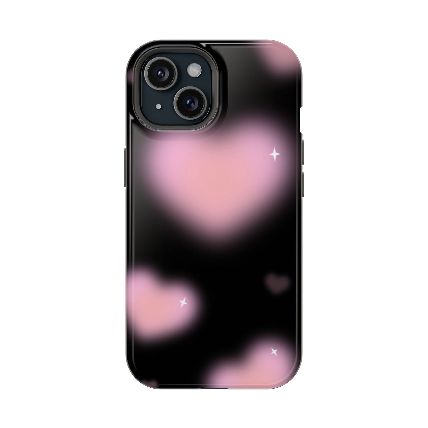 Romantic Pink Heart Pattern MAGNETIC Phone Case