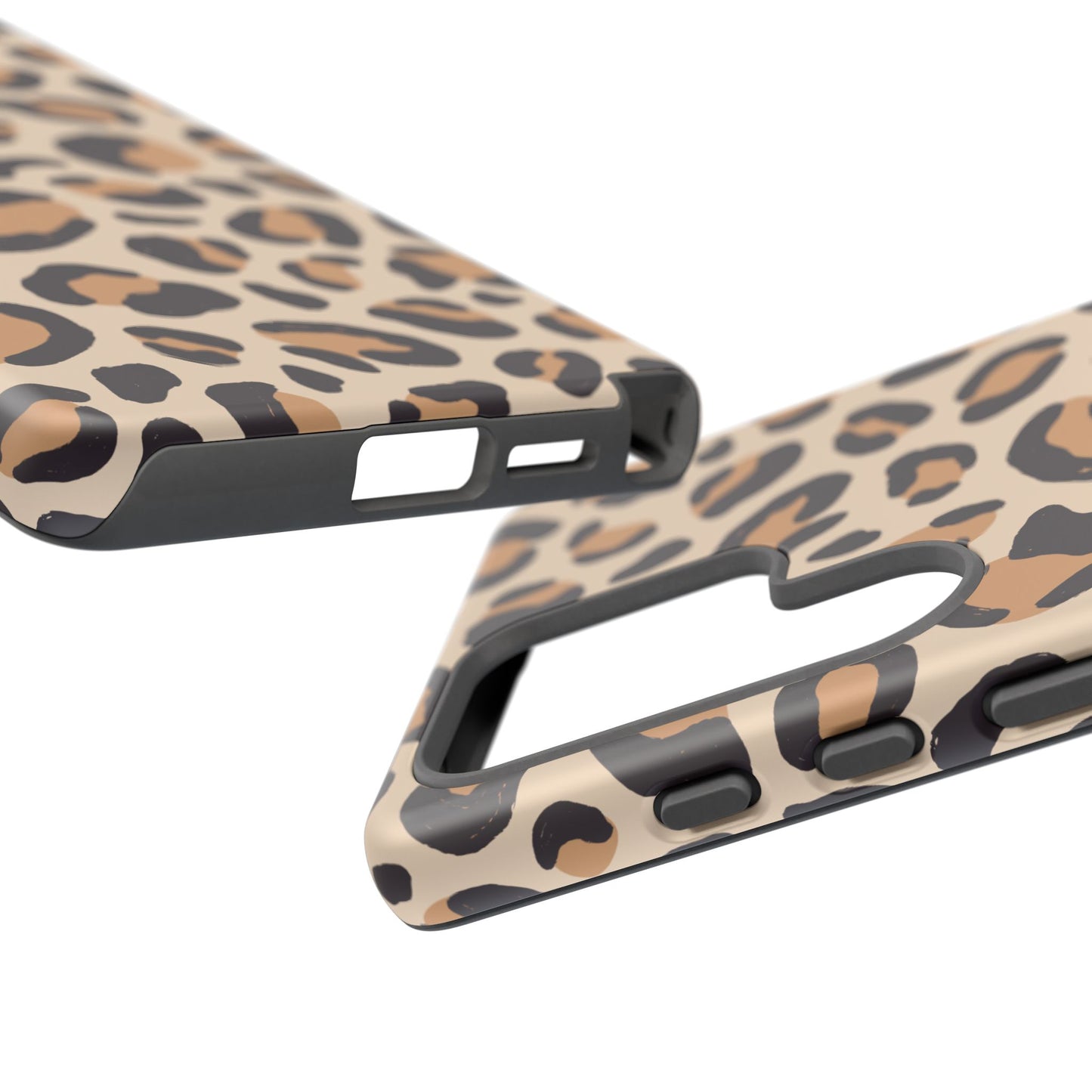 Leopard Print Tough Phone Case for Samsung