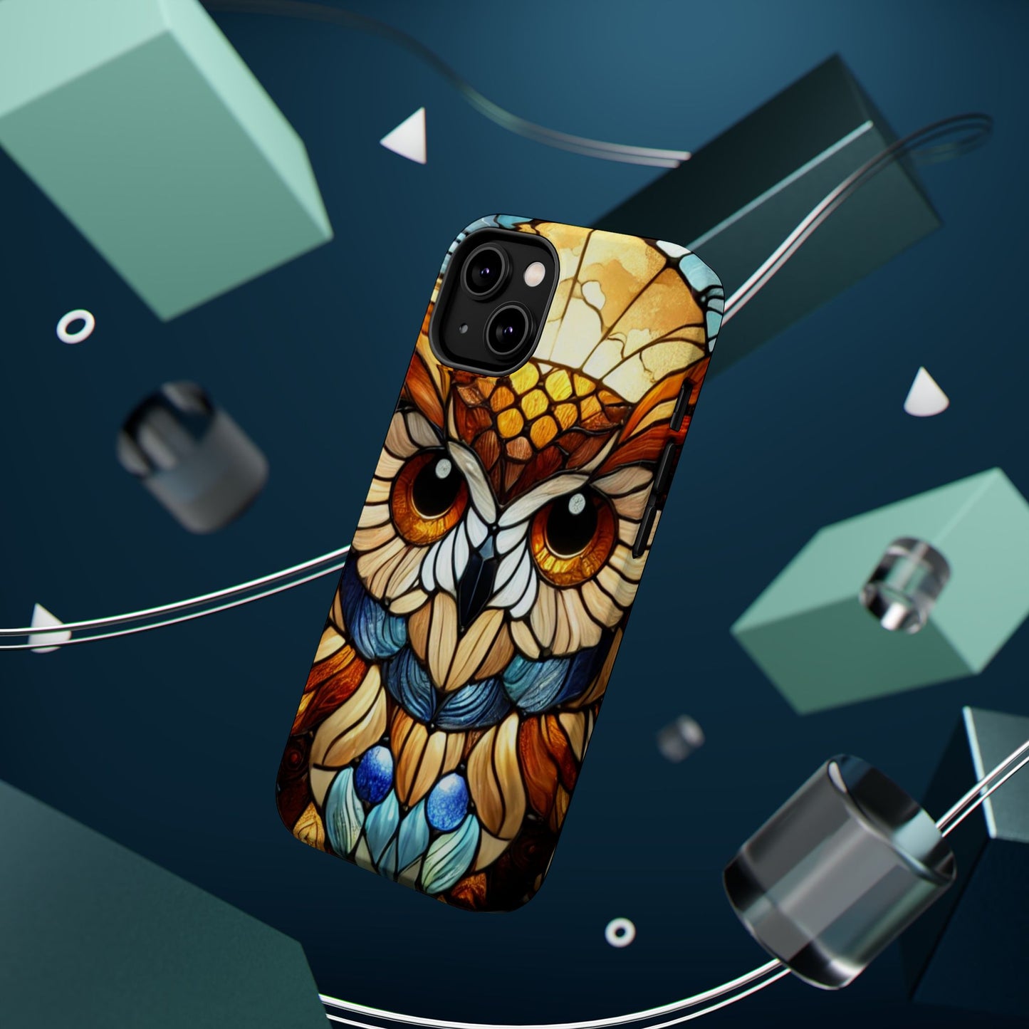 Bohemian Owl MAGNETIC Phone Case for Owl Lovers- Perfect Gift for Iphone