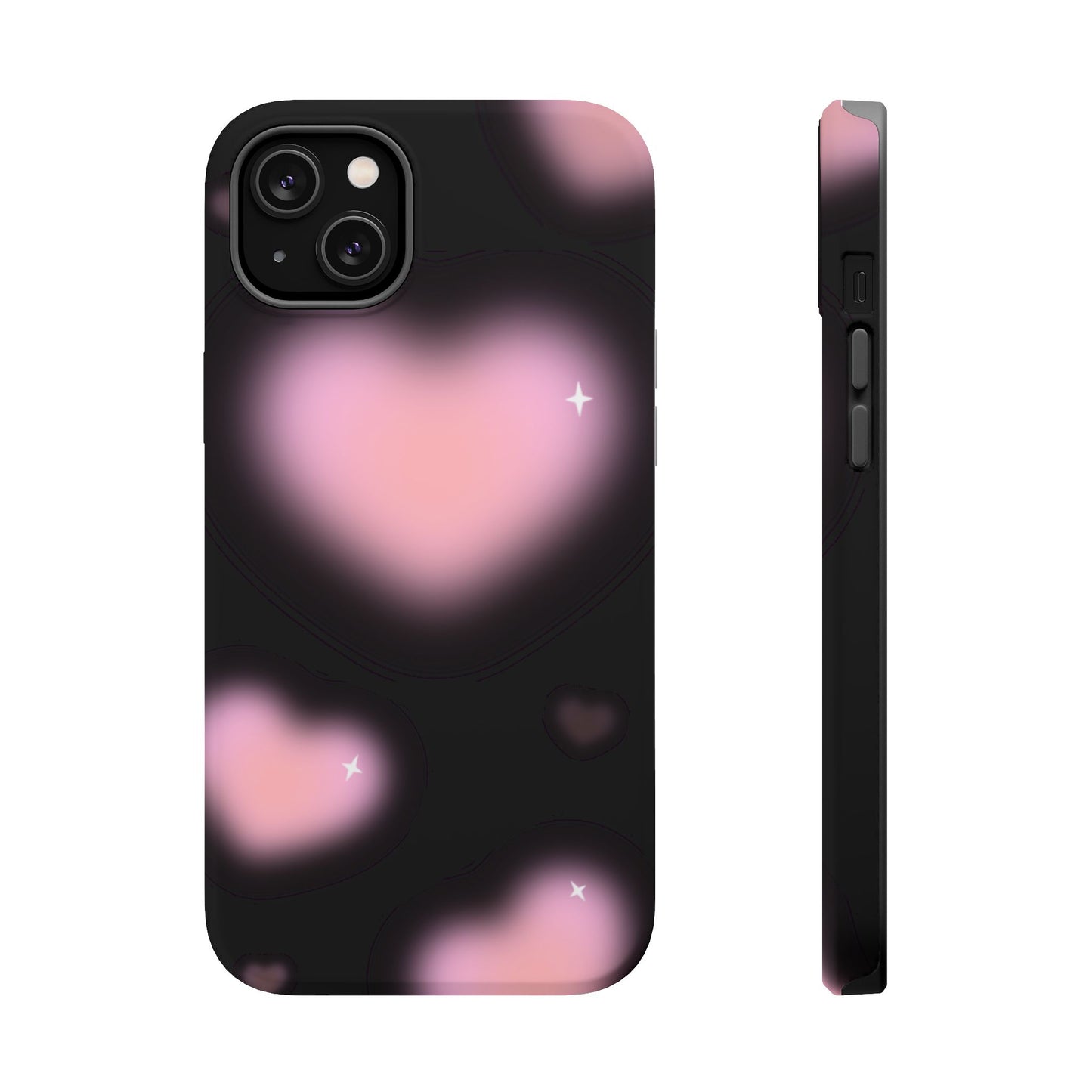 Romantic Pink Heart Pattern MAGNETIC Phone Case