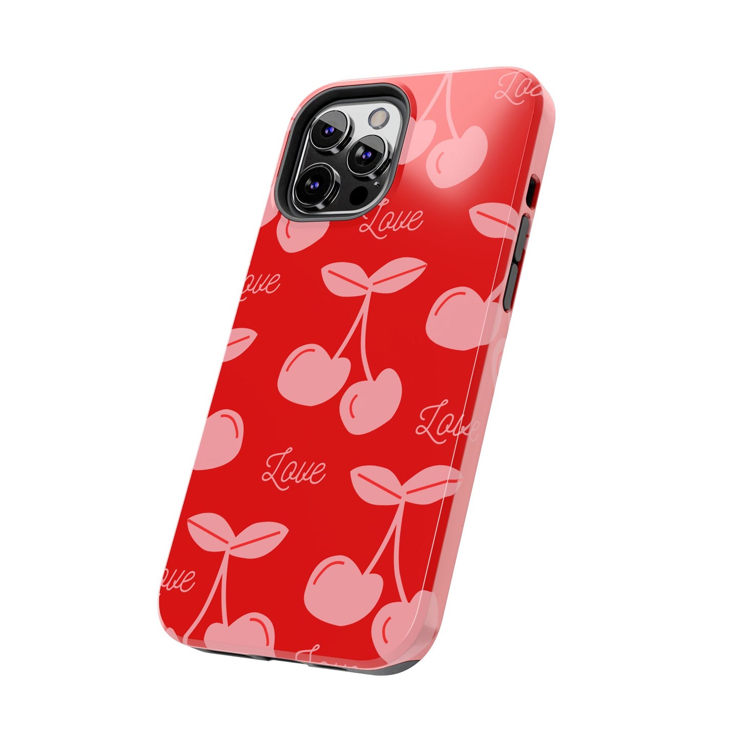 Cute Cherry Love Tough Phone Cases