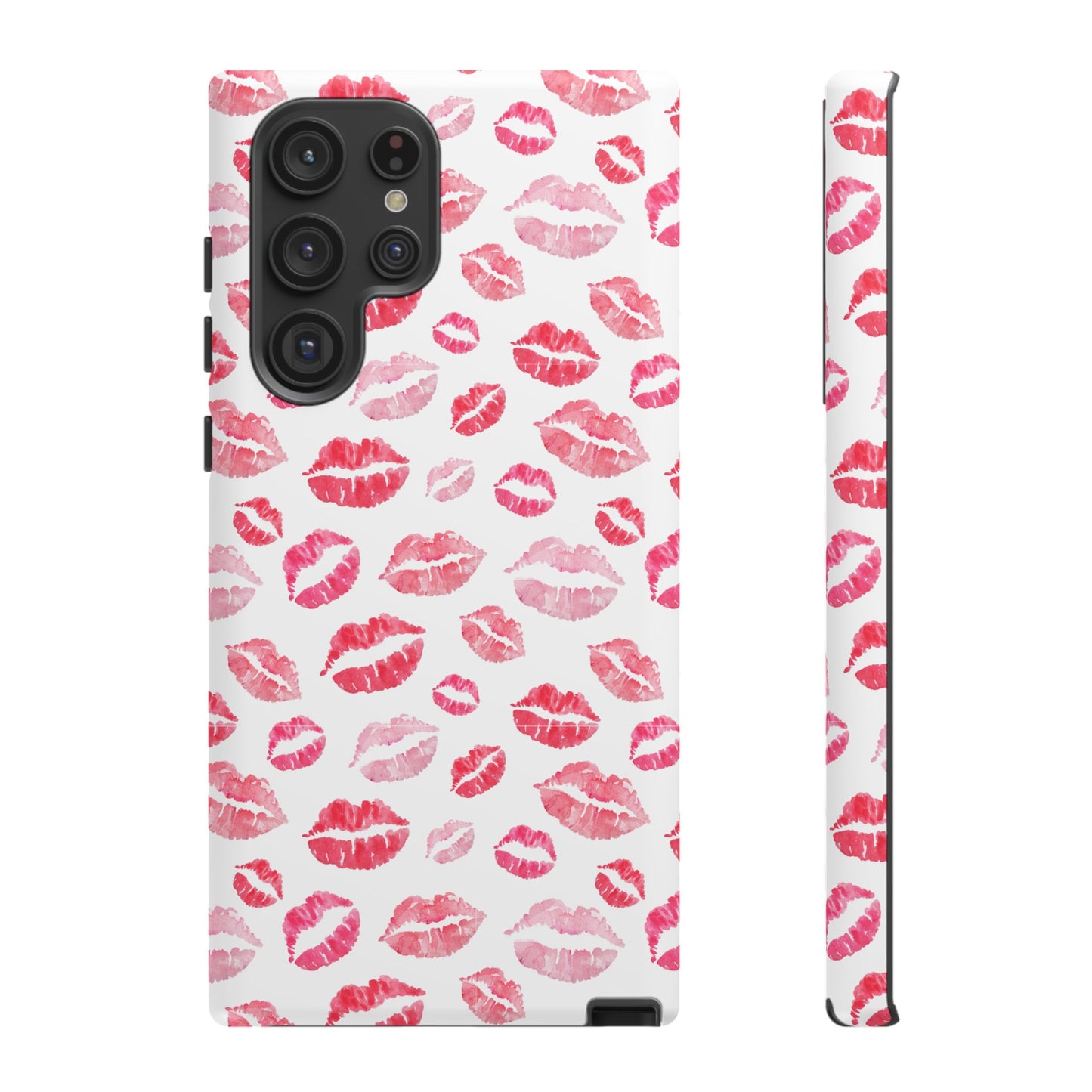 Kiss Pattern Tough Phone Cases, Cute, Unique for Samsung