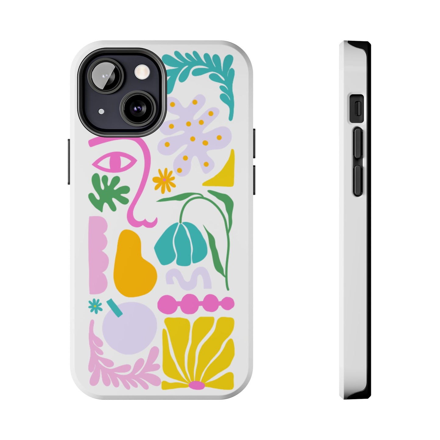 Vibrant Floral Phone Cases, Tough Smartphone Cover, Artistic Cell Phone Protector, Unique Gift for All Occasions, Trendy Tech Accessory