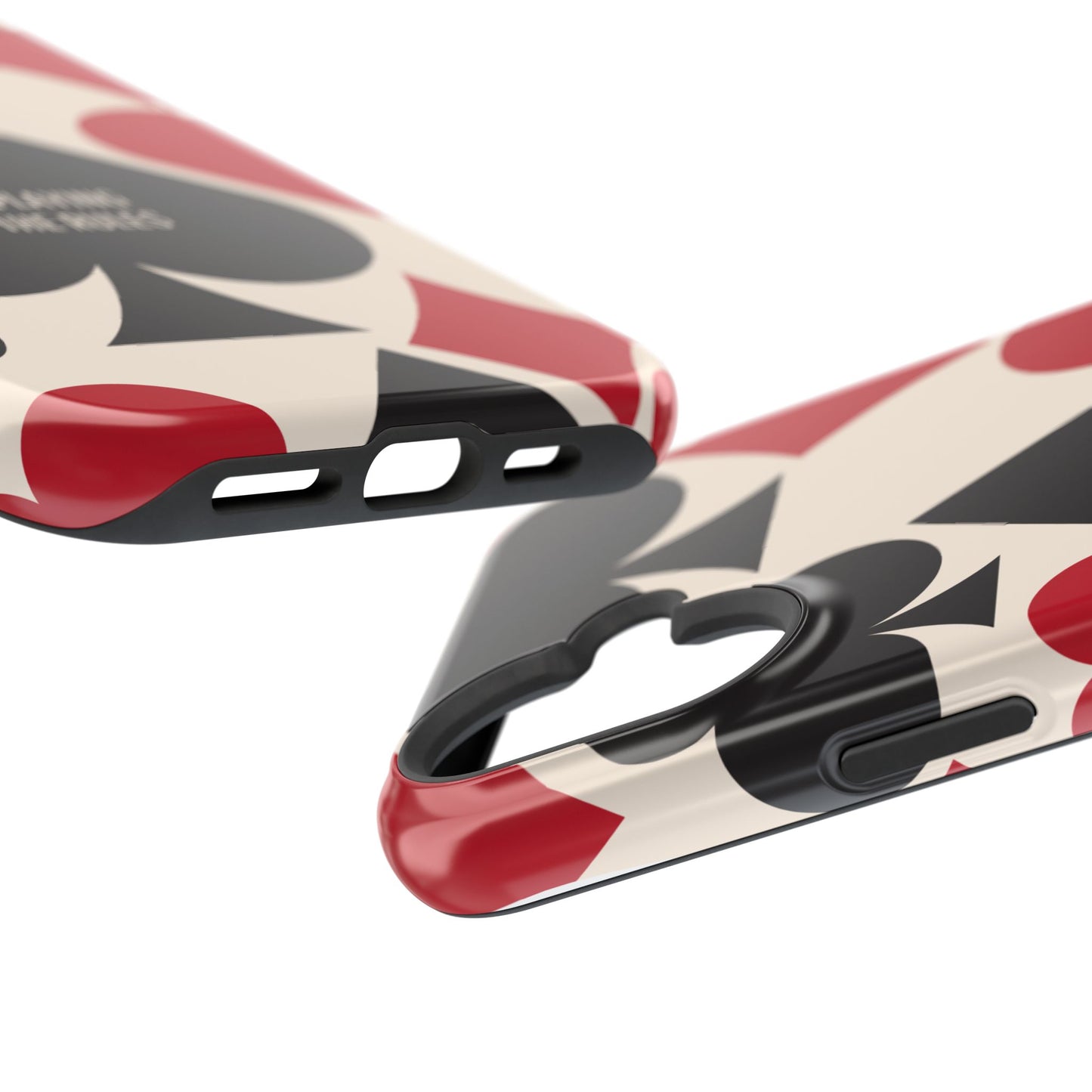 Bold Playing Card Tough Phone Case - Not Playing by the Rules for Iphone